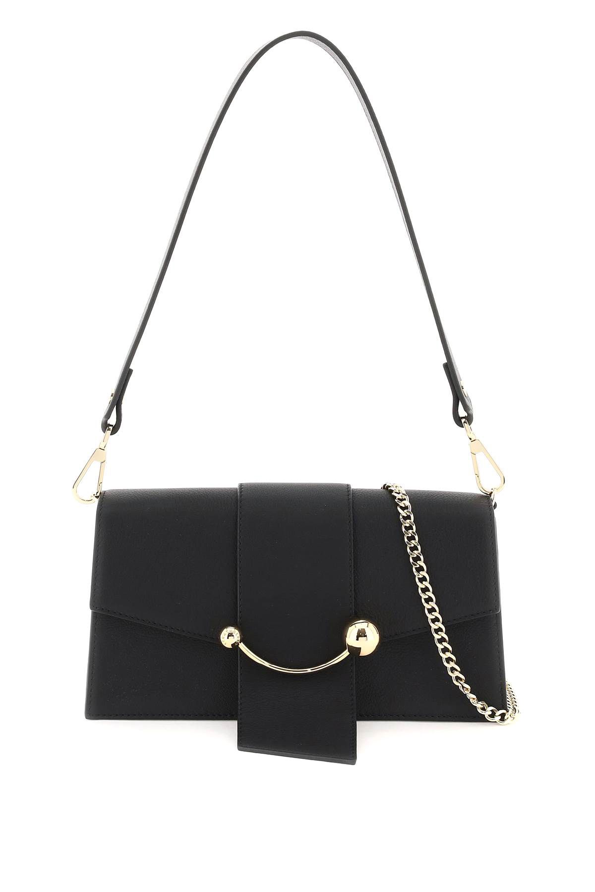 Strathberry STRATHBERRY 'mini crescent' leather bag