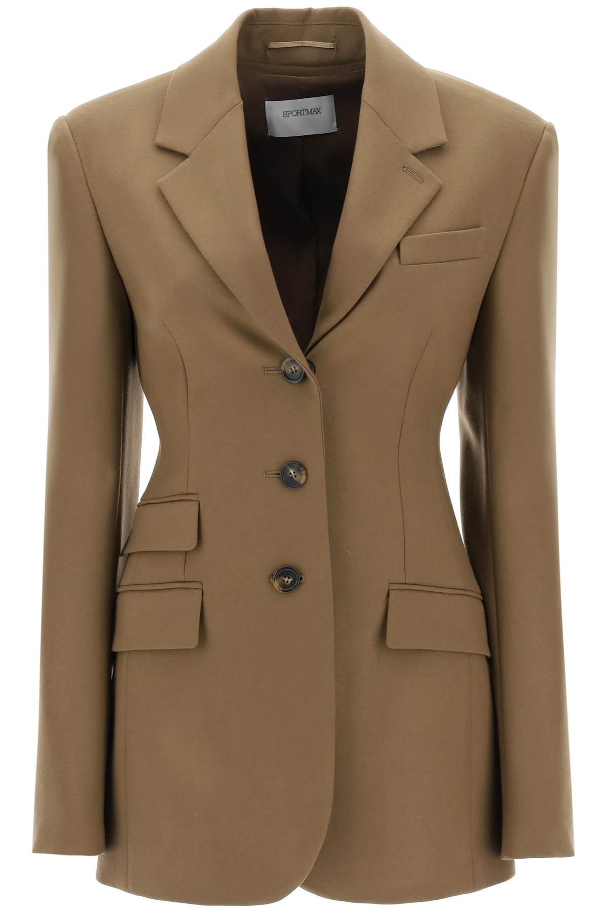 Sportmax SPORTMAX opice flannel blazer