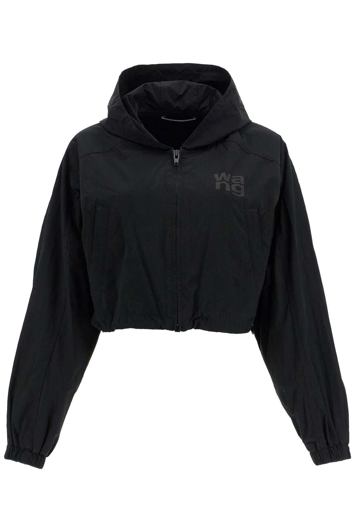 Alexander Wang ALEXANDER WANG cropped hooded jacket with