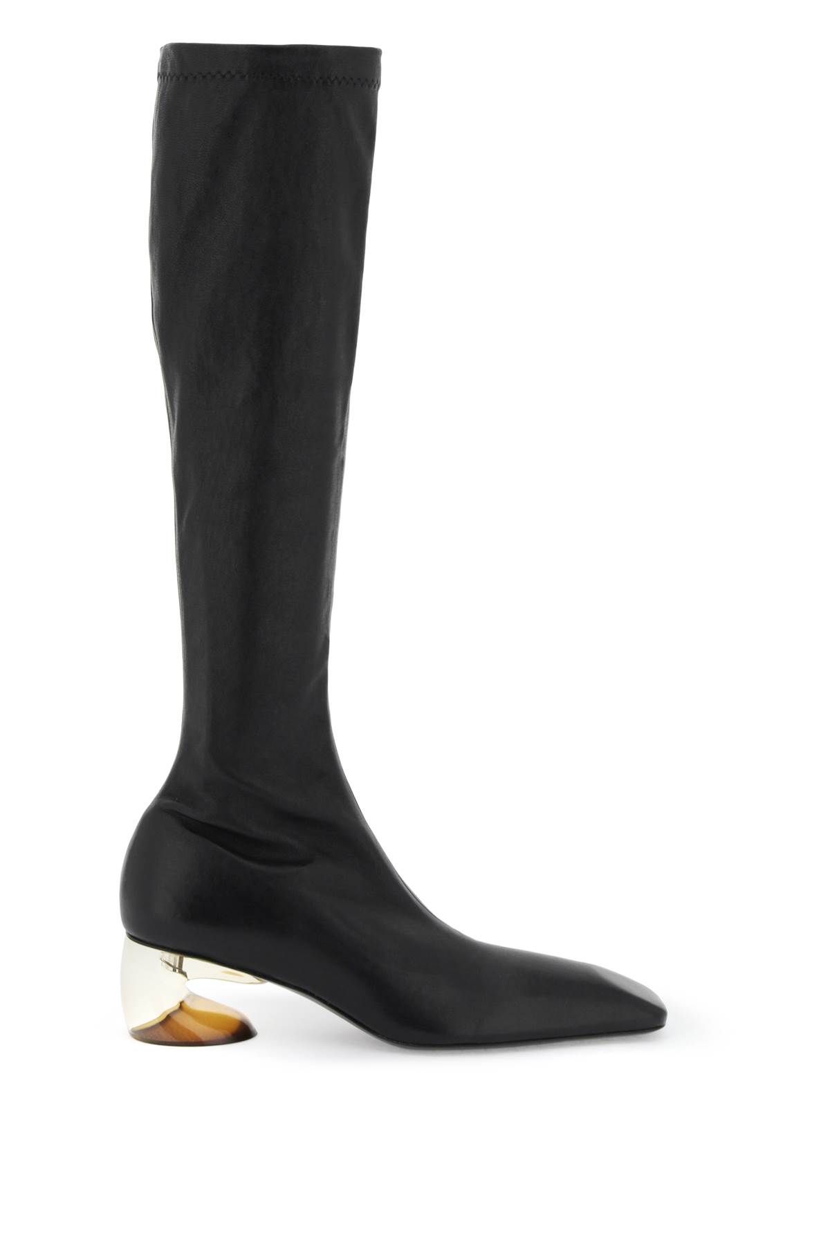 Jil Sander JIL SANDER stretch leather boots