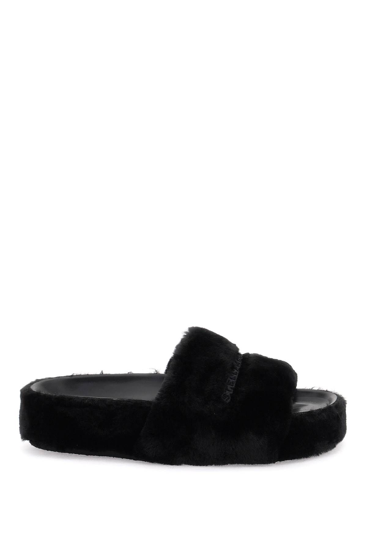 Stella McCartney STELLA McCARTNEY faux fur slides