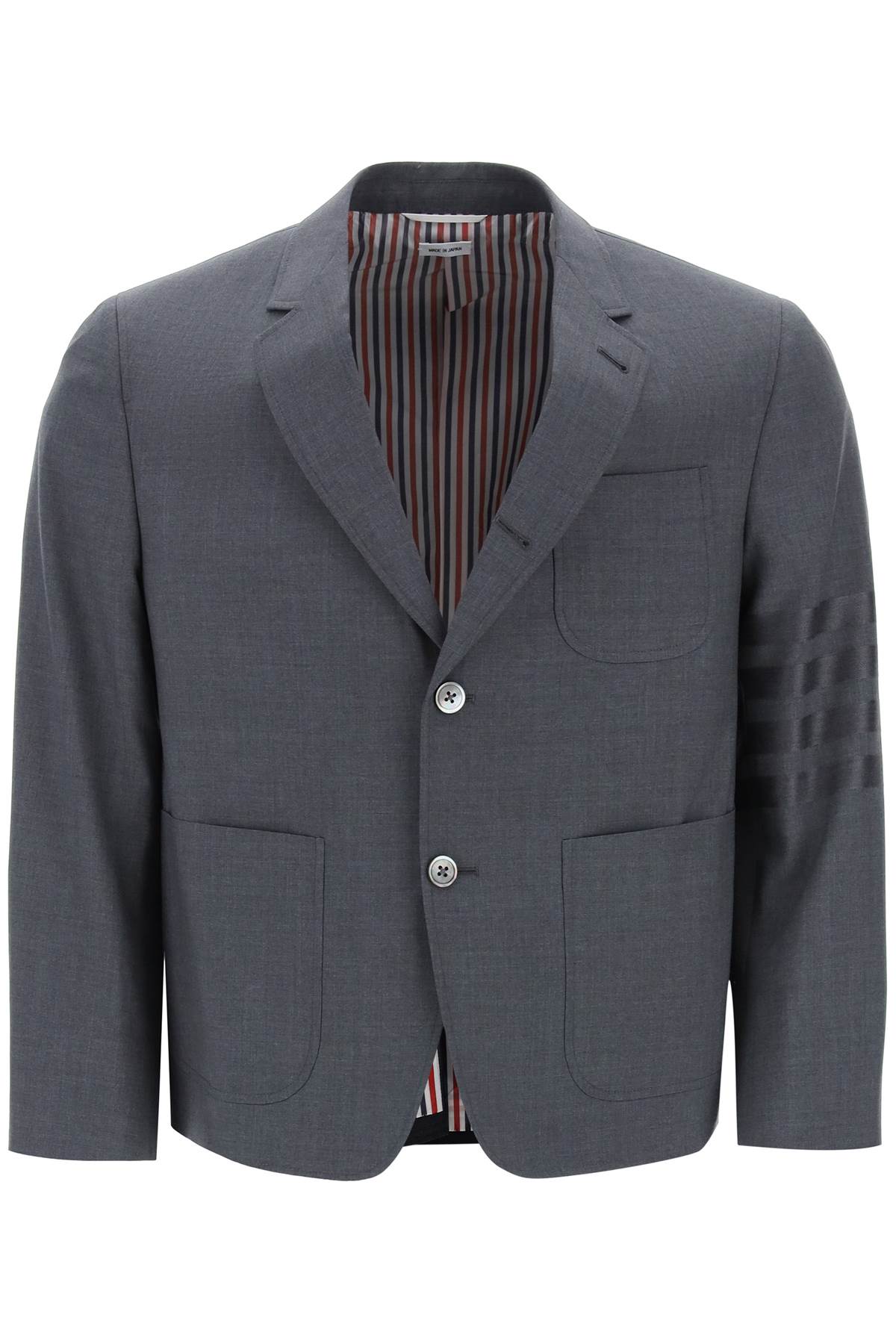 Thom Browne THOM BROWNE 4-bar jacket in light wool