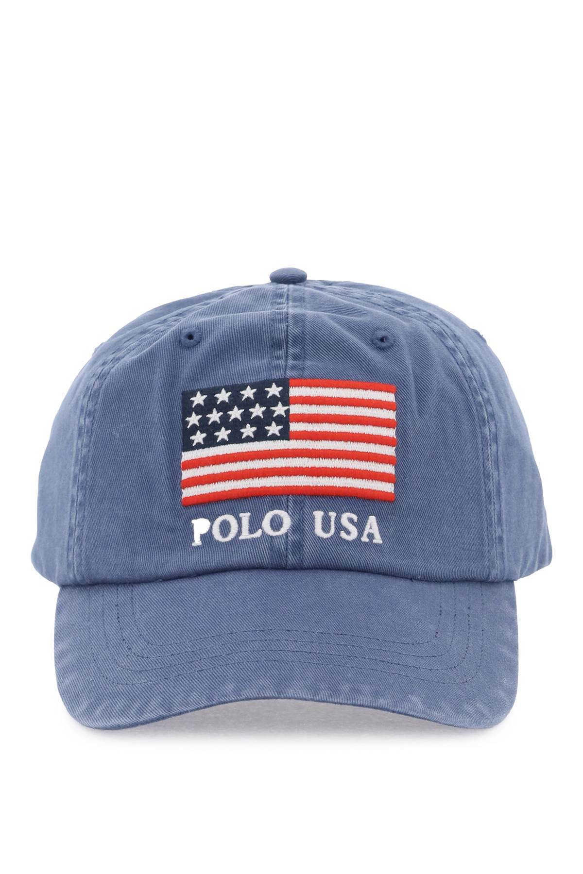 Polo Ralph Lauren POLO RALPH LAUREN baseball cap in twill with embroidered flag