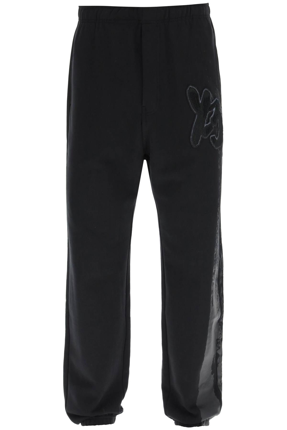 Y-3 Y-3 jogger pants with coated detail