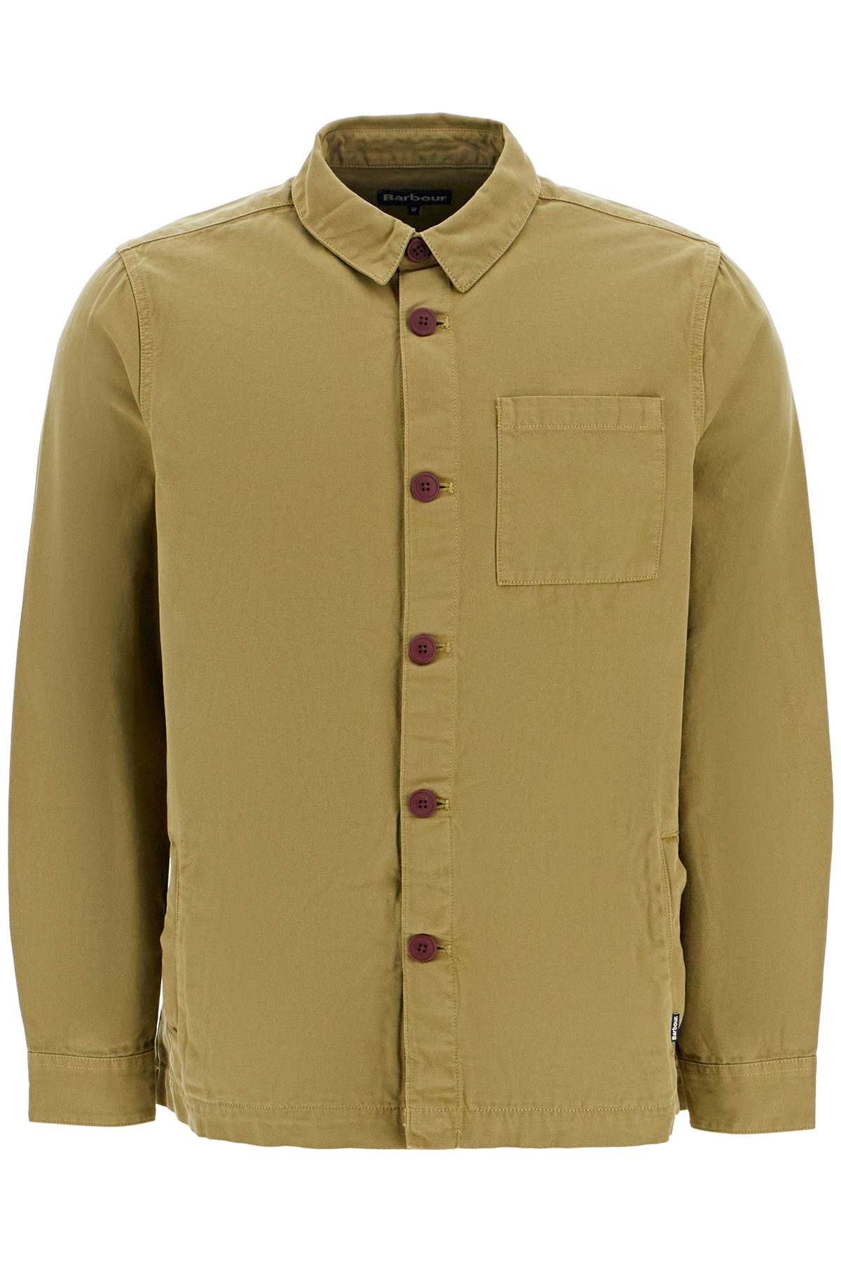 Barbour BARBOUR washed overshirt jacket