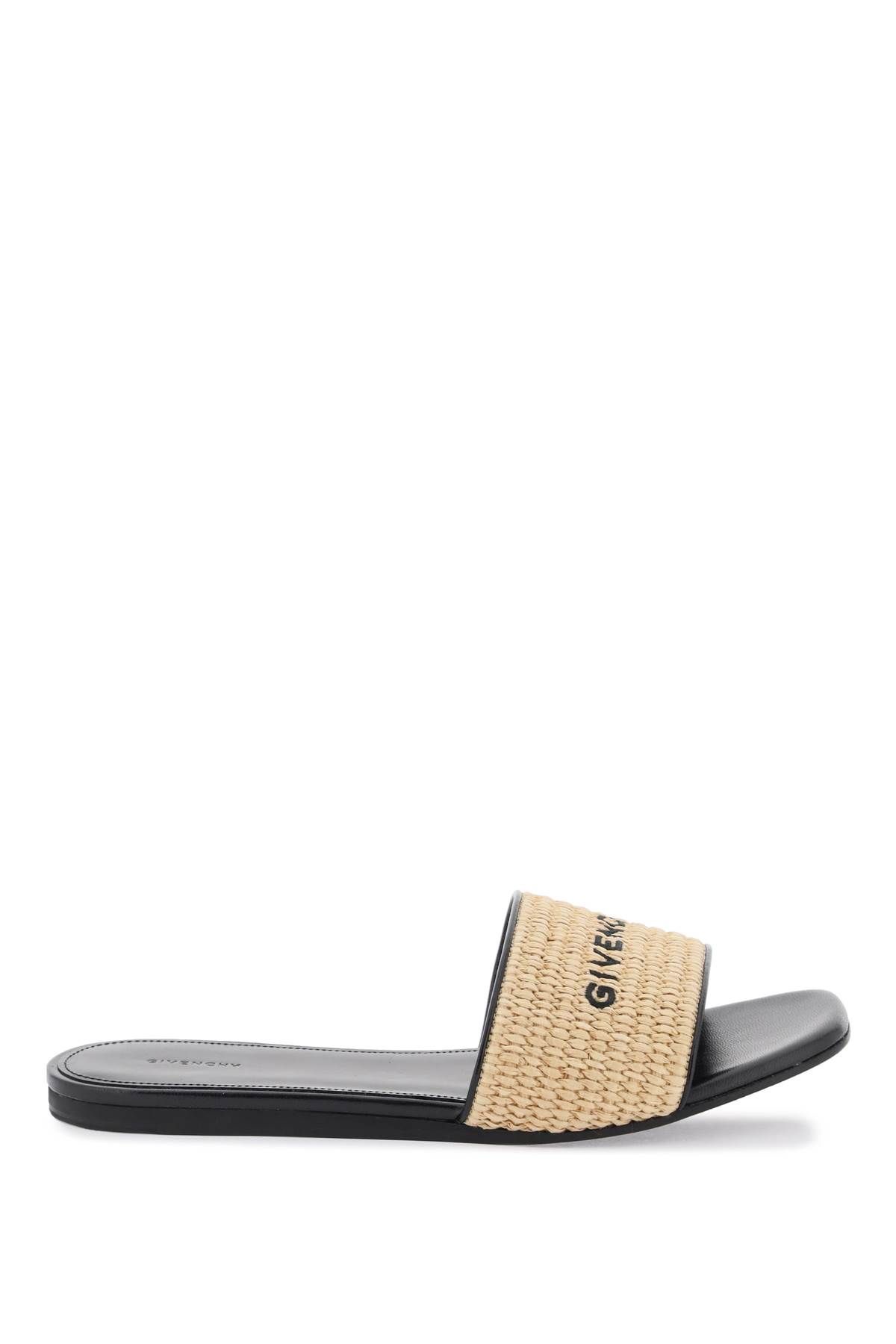 Givenchy GIVENCHY raffia slides