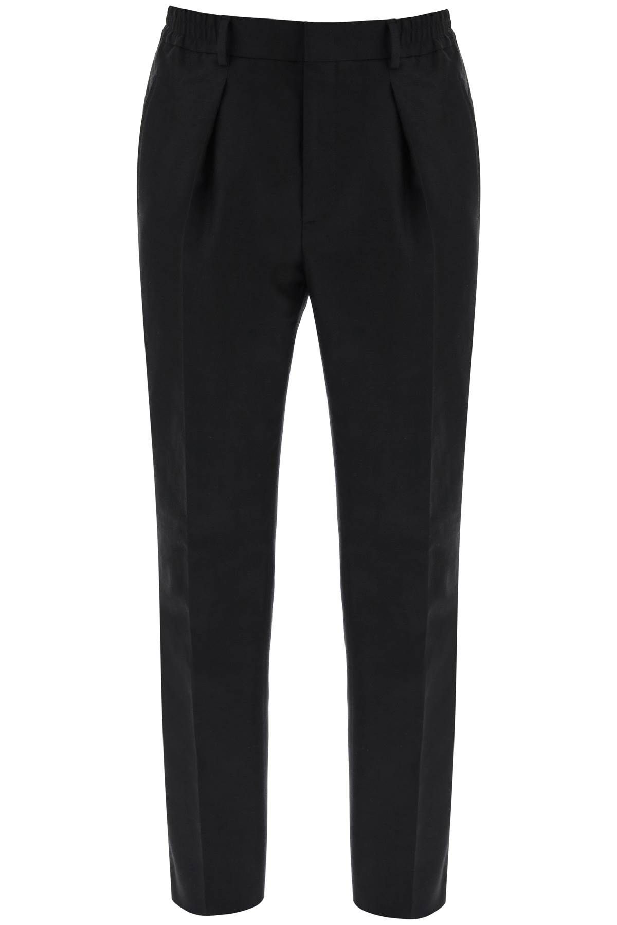 FENDI FENDI cotton and hemp blend trousers.