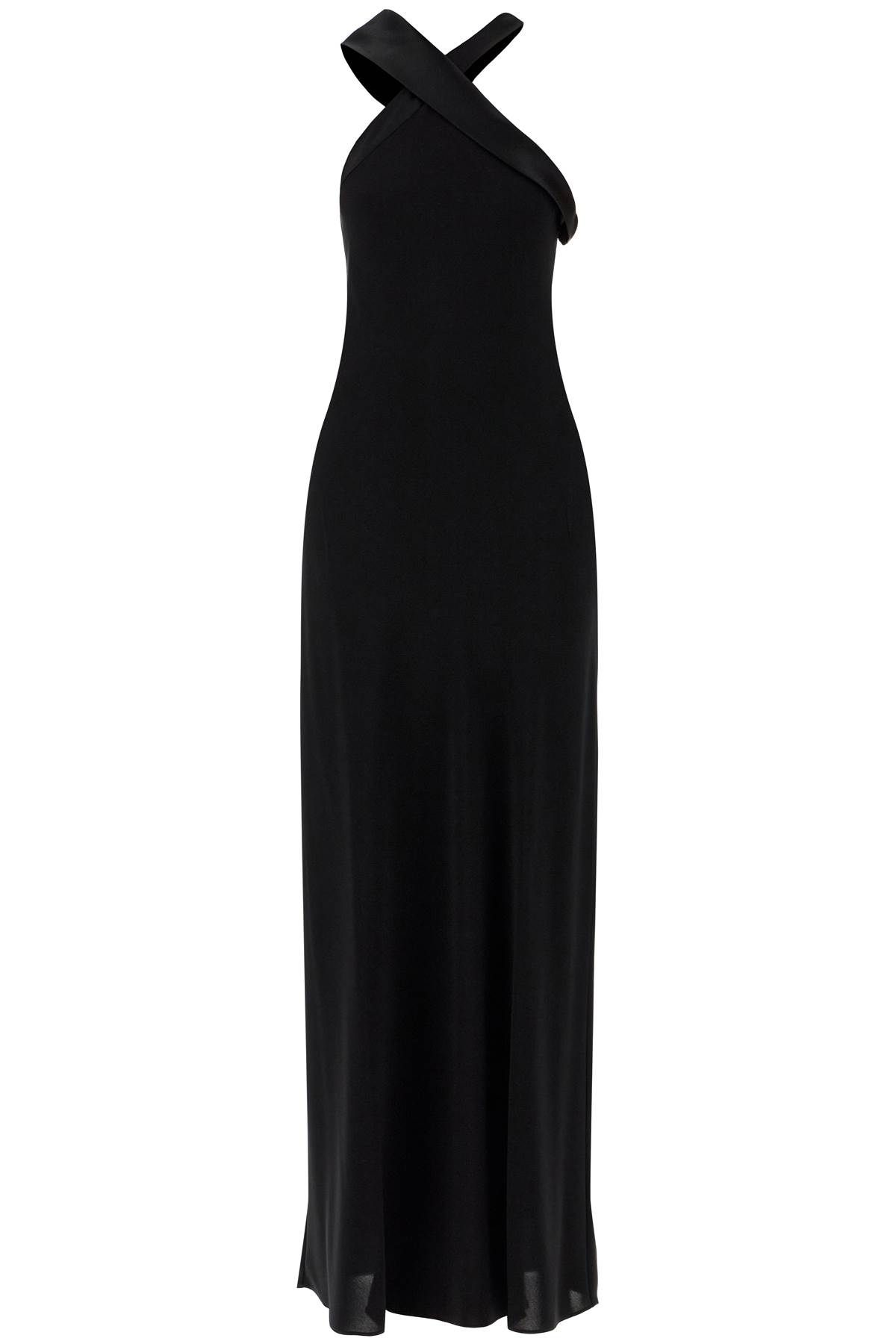 MAX MARA STUDIO MAX MARA STUDIO maxi dress with satin neckline 'anta