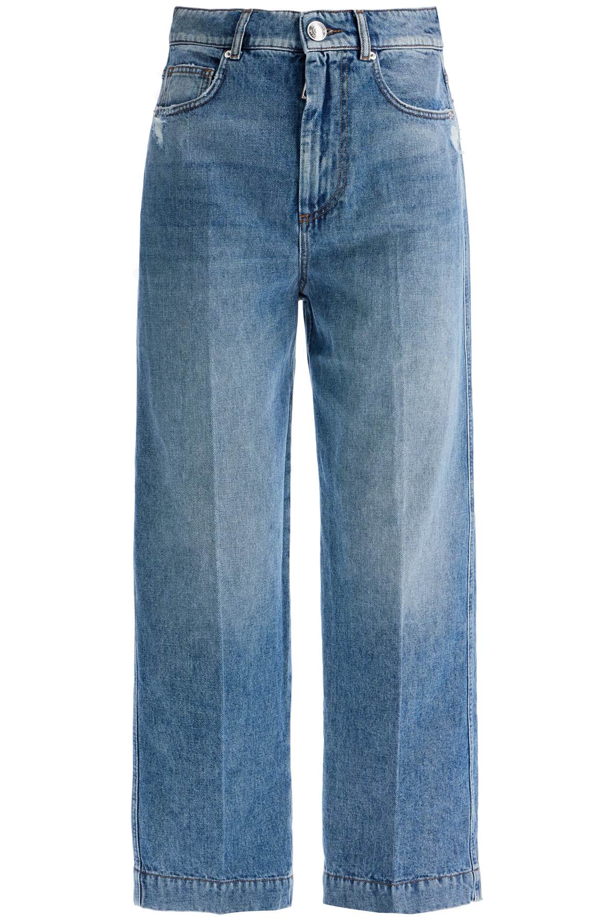 Sportmax SPORTMAX high-waisted cropped denim jeans