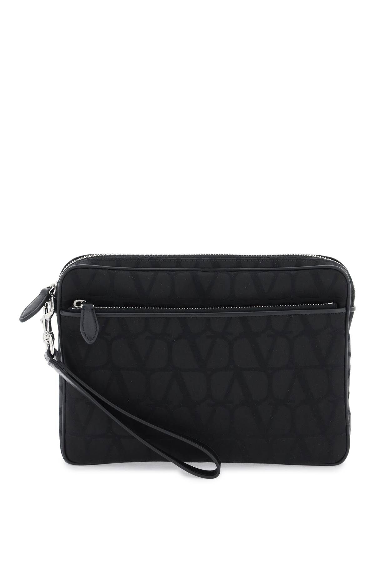 VALENTINO GARAVANI VALENTINO GARAVANI black iconographe pouch