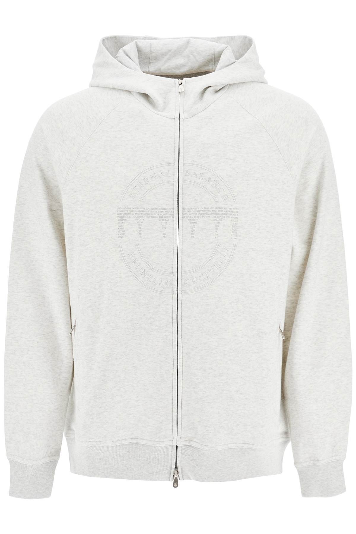 Brunello Cucinelli BRUNELLO CUCINELLI cotton techno hoodie with hood.