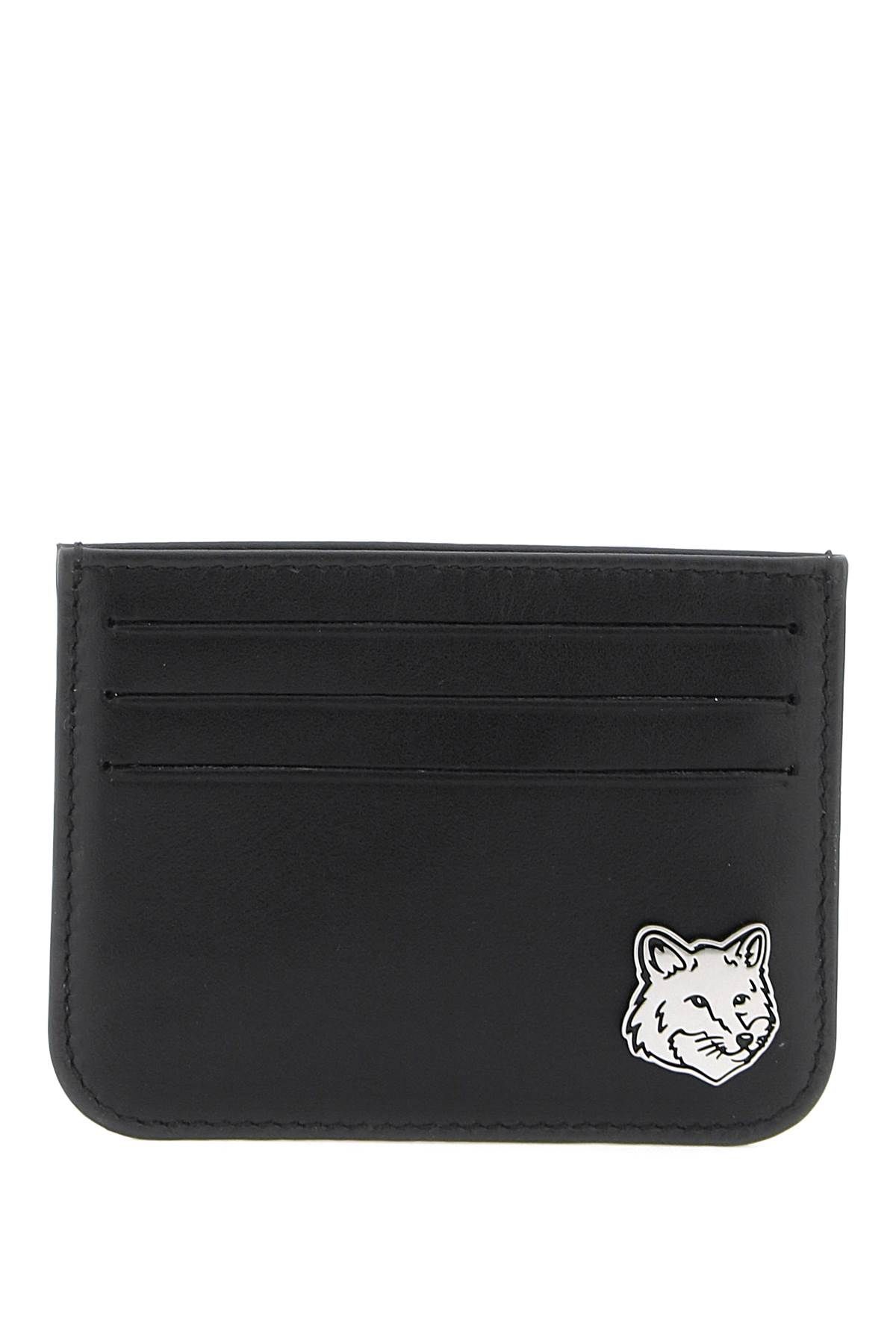 Maison Kitsuné MAISON KITSUNE fox head card holder