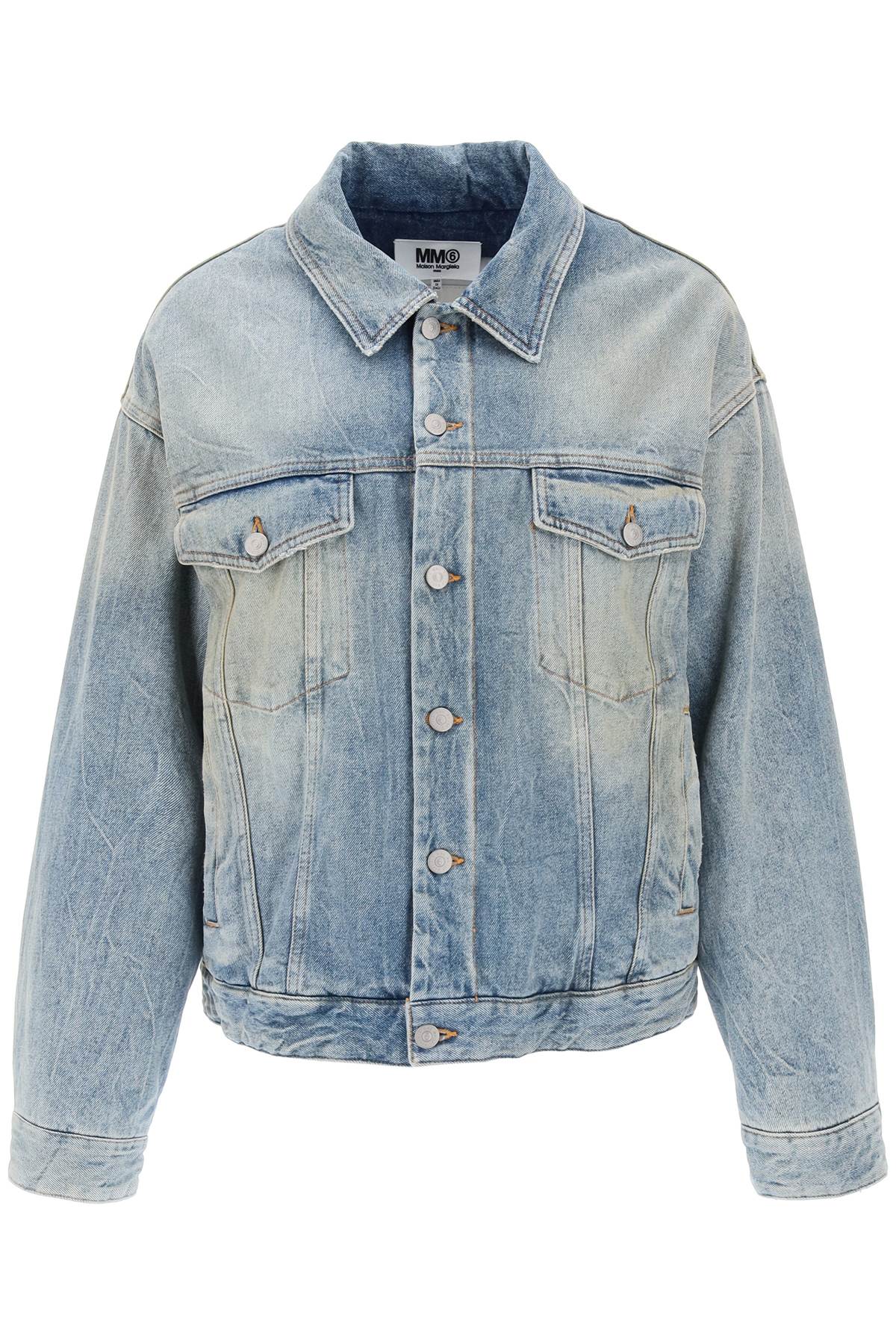 MM6 Maison Margiela MM6 MAISON MARGIELA padded denim jacket