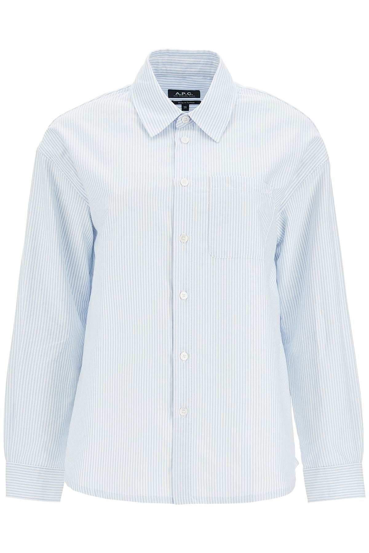 A.P.C. A. P.C. striped boyfriend shirt