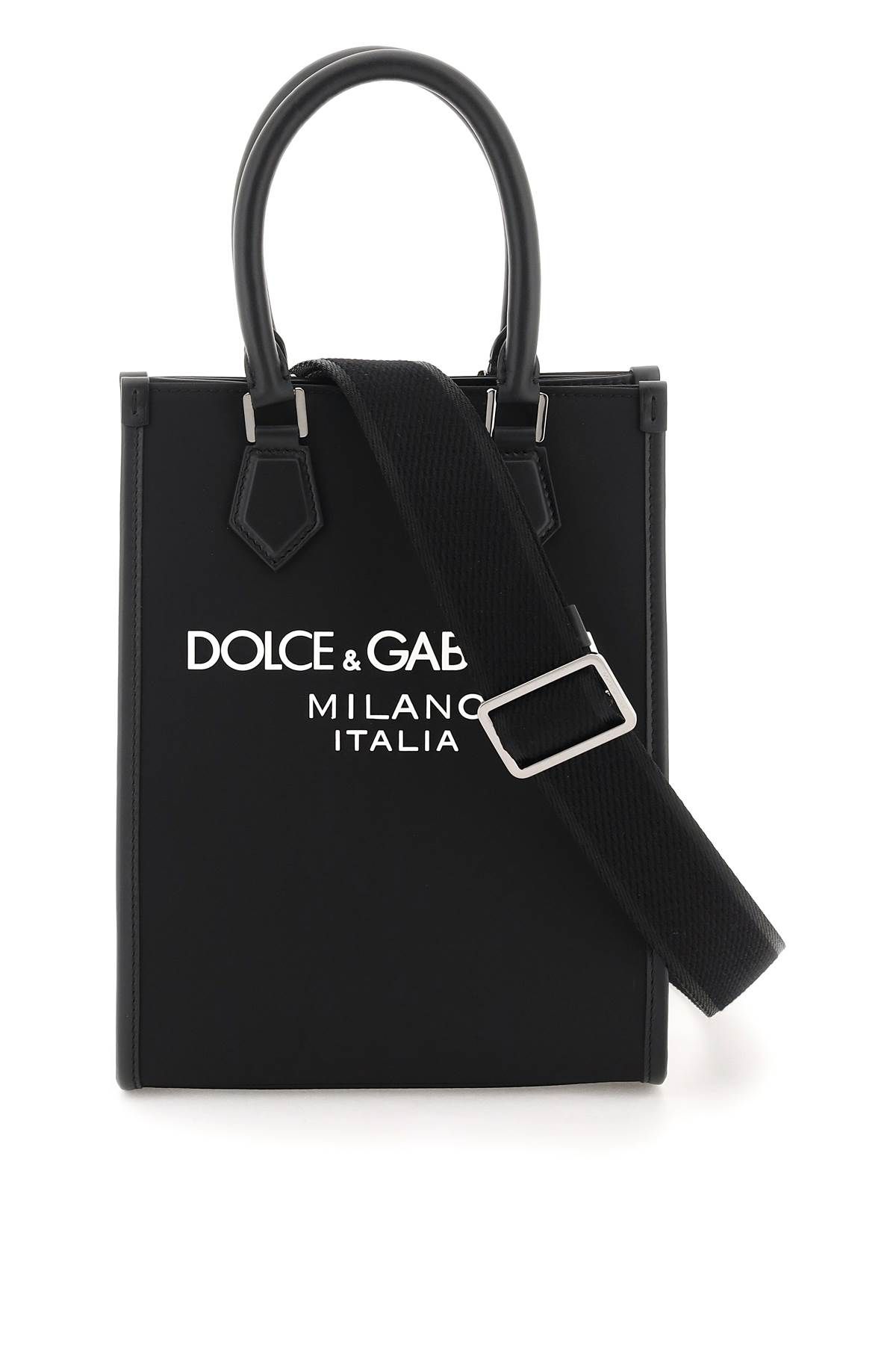 Dolce & Gabbana DOLCE & GABBANA small nylon tote bag with logo