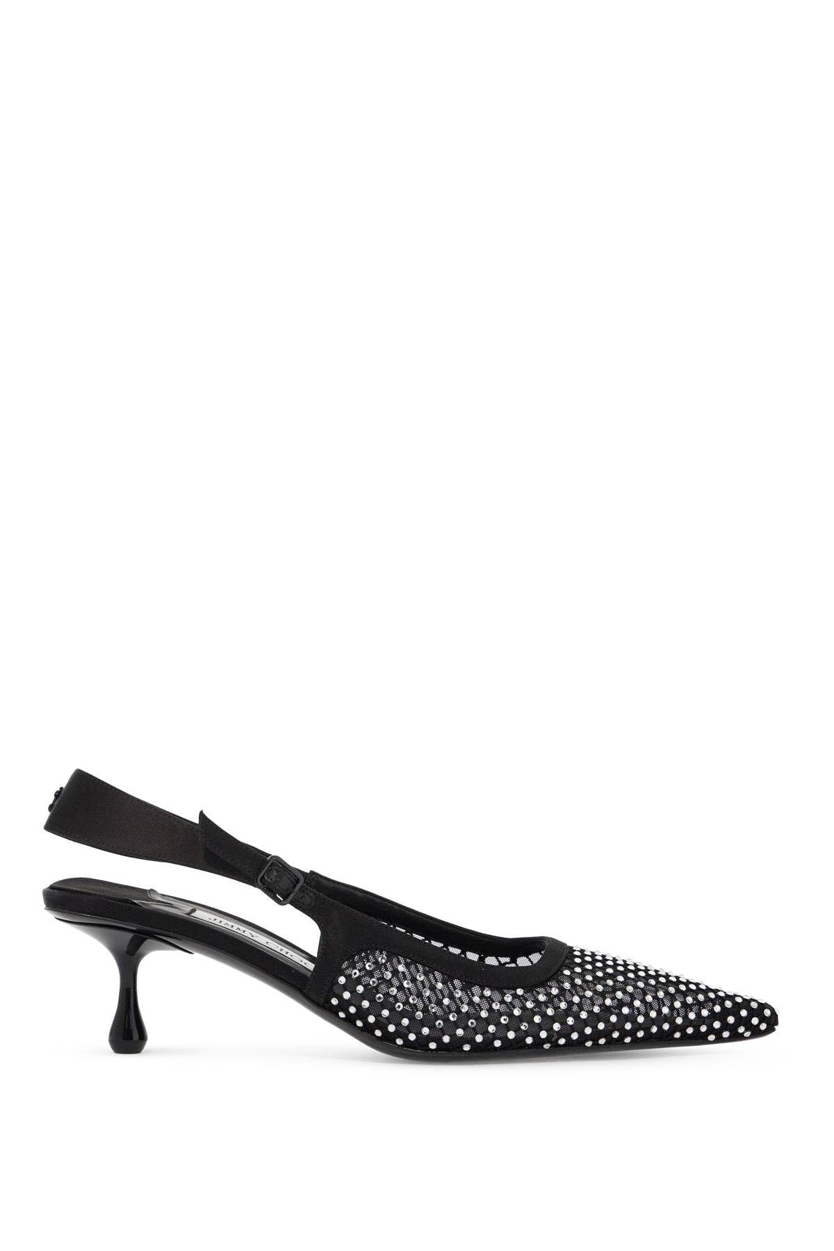 Jimmy Choo JIMMY CHOO 'mesh and satin slingback amel 50 dãcol