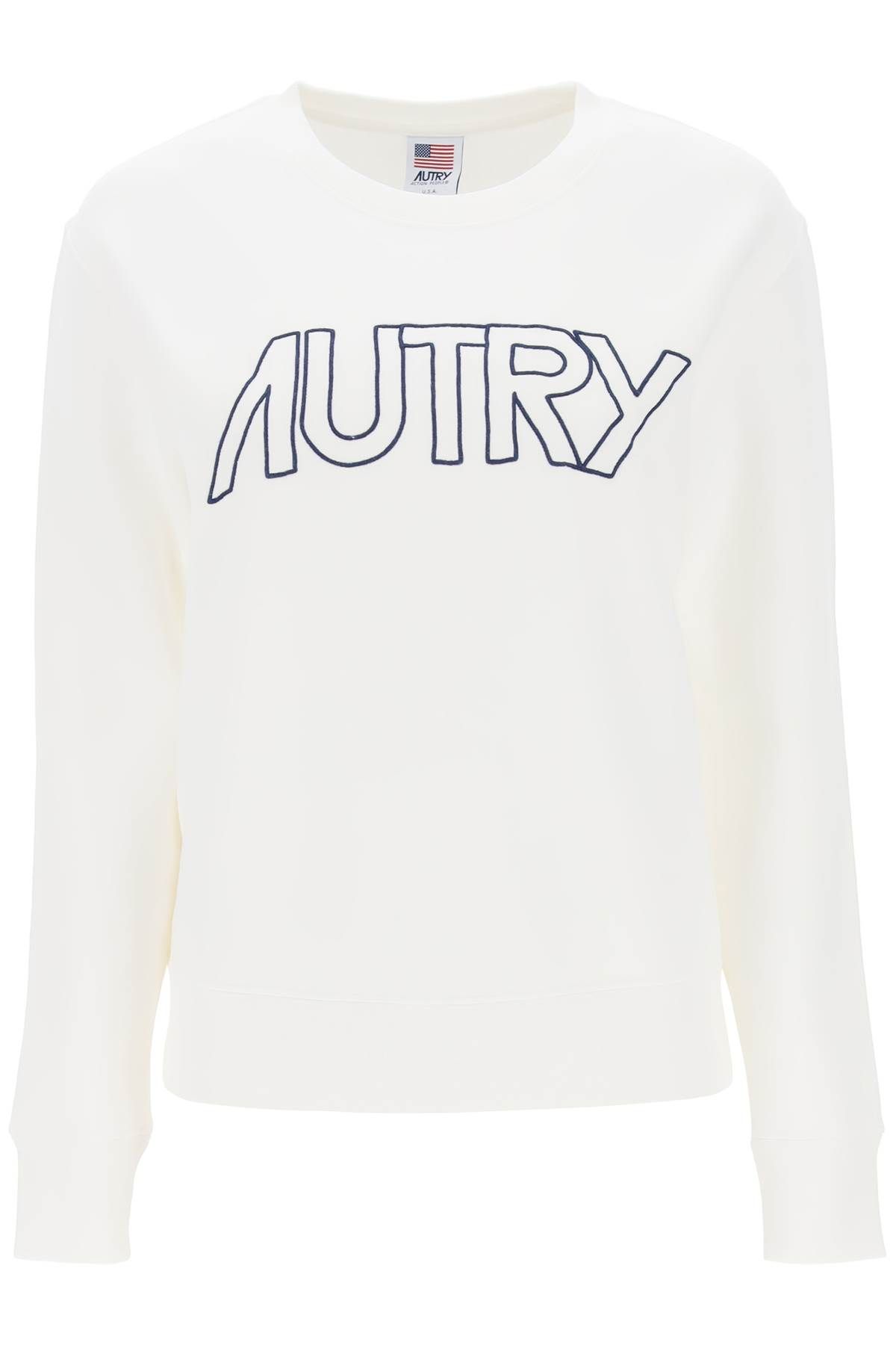 AUTRY AUTRY embroidered logo sweatshirt