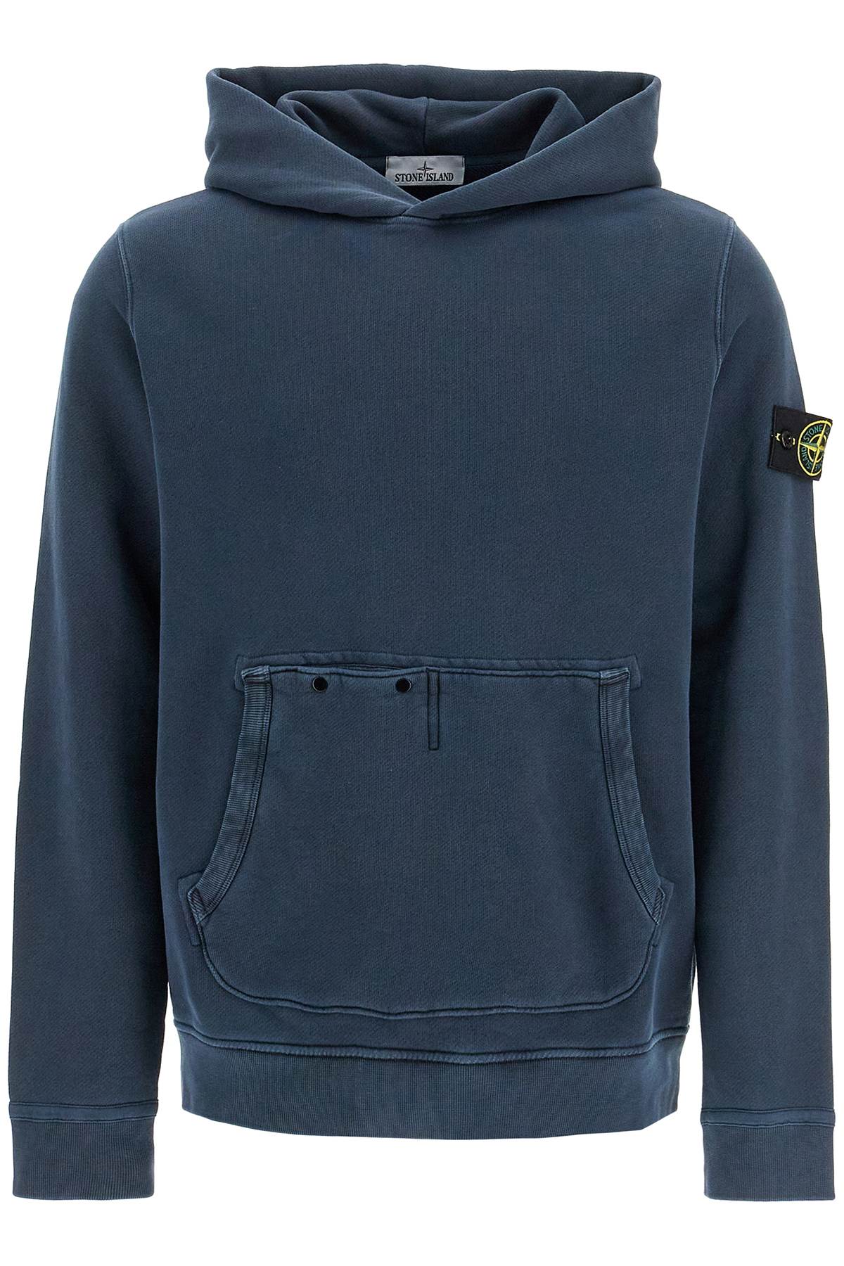 Stone Island STONE ISLAND organic cotton hoodie with hood