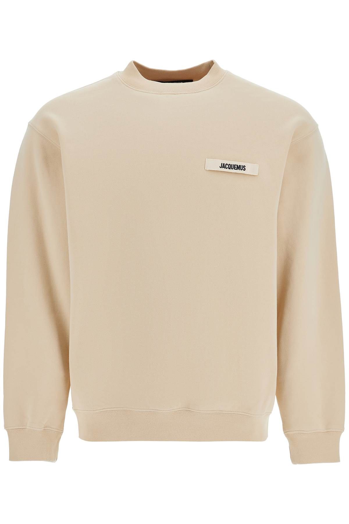 Jacquemus JACQUEMUS 'round neck sweatshirt with gros grain