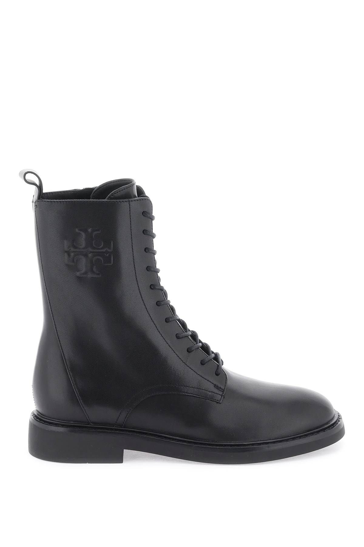 Tory Burch TORY BURCH double t combat boots