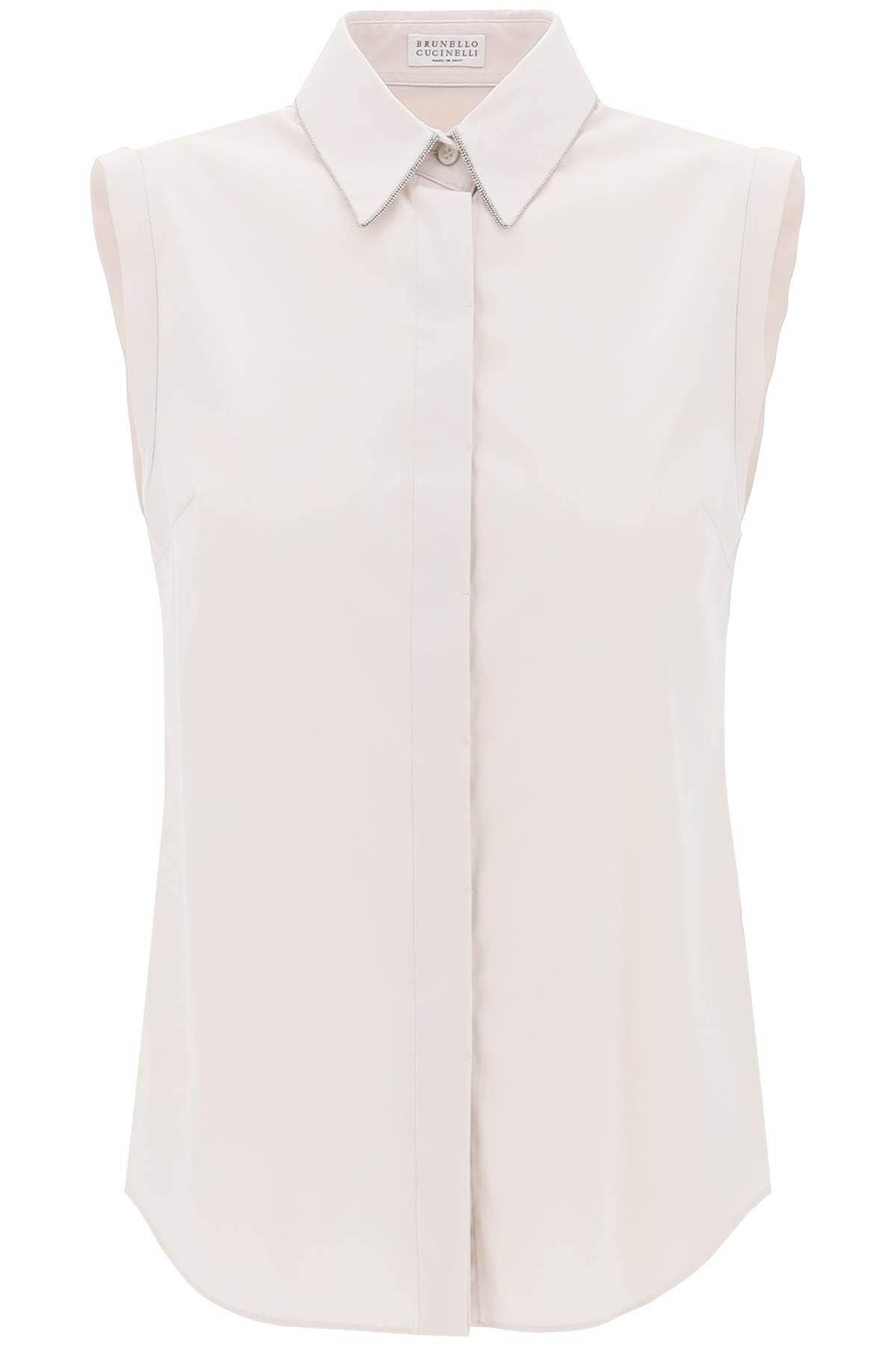 Brunello Cucinelli BRUNELLO CUCINELLI sleeveless shirt with sh