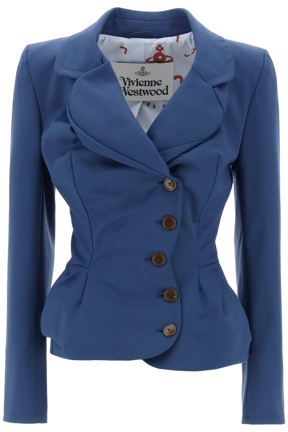 Vivienne Westwood VIVIENNE WESTWOOD drunken tailored draped jacket