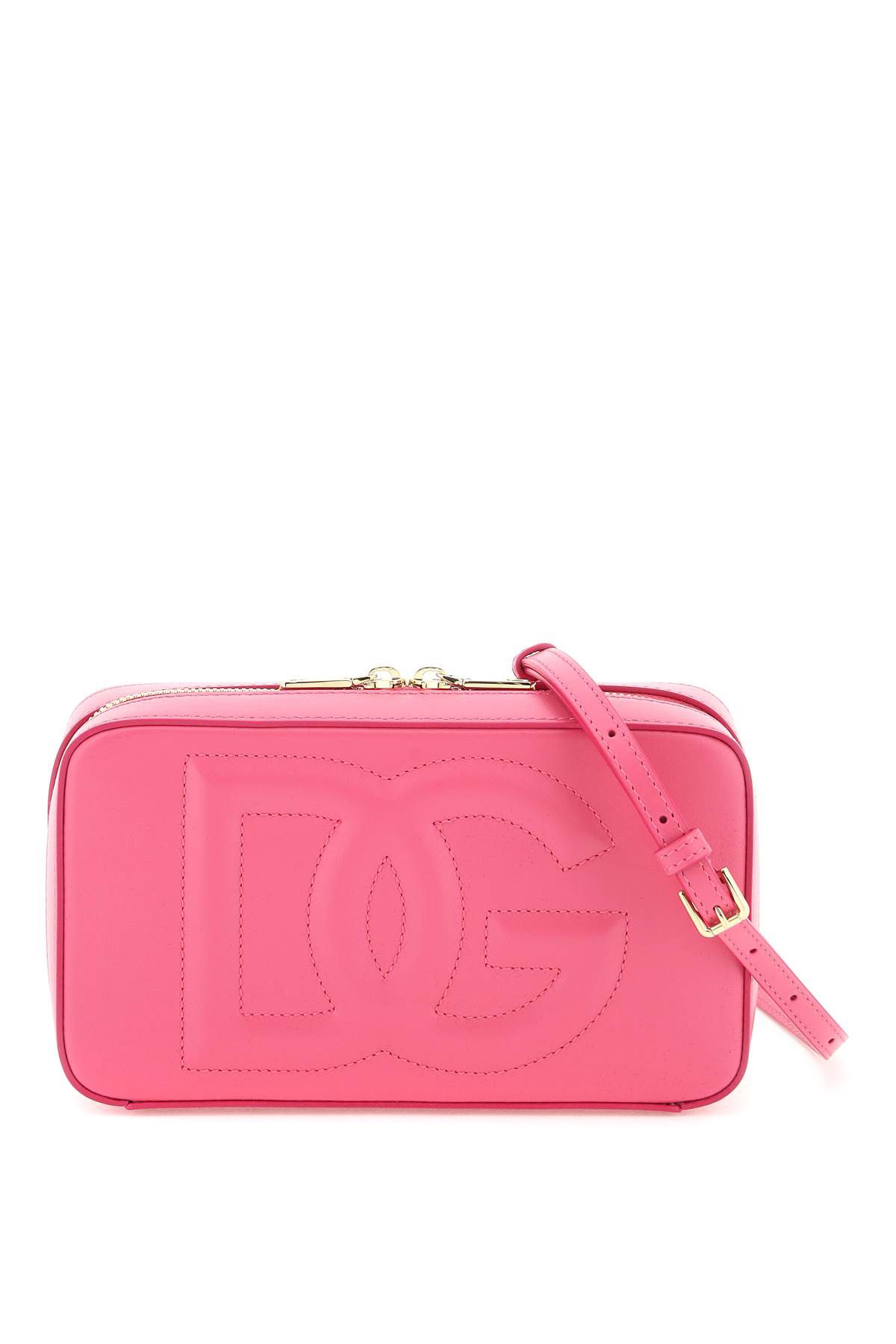 Dolce & Gabbana DOLCE & GABBANA leather camera bag with logo