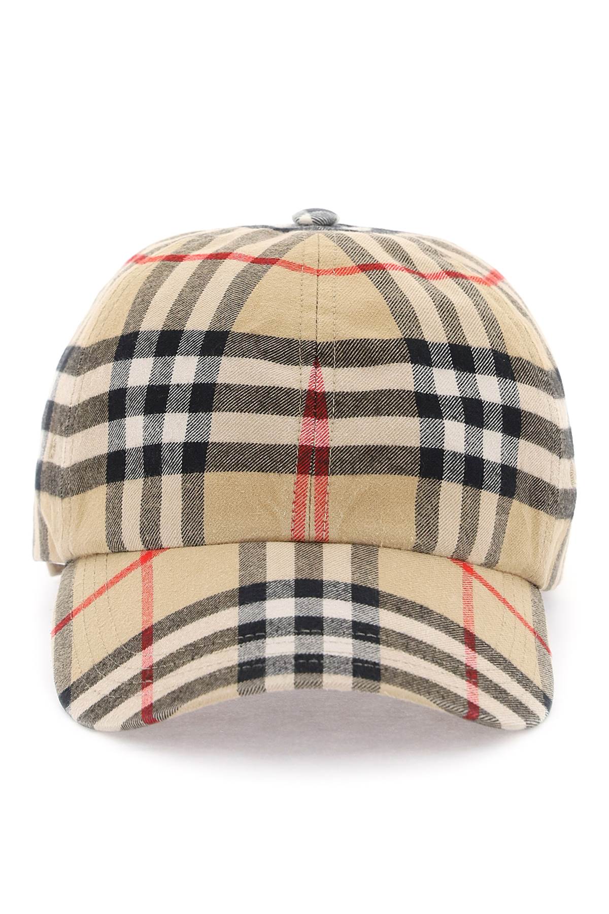 Burberry BURBERRY check cotton baseball cap