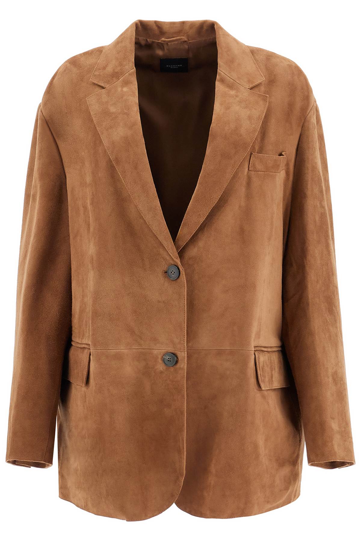 Weekend Max Mara WEEKEND MAX MARA "suede overcoat jacket for today