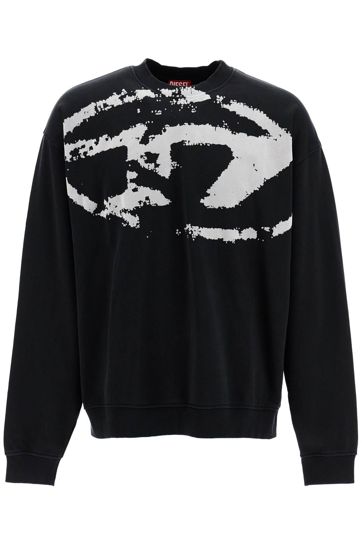 Diesel DIESEL fleece sweatshirt with f