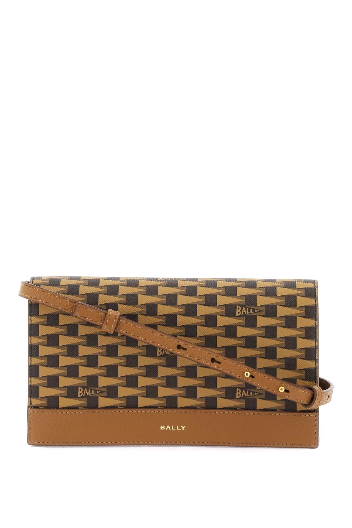 BALLY BALLY continental pennant mini crossbody bag