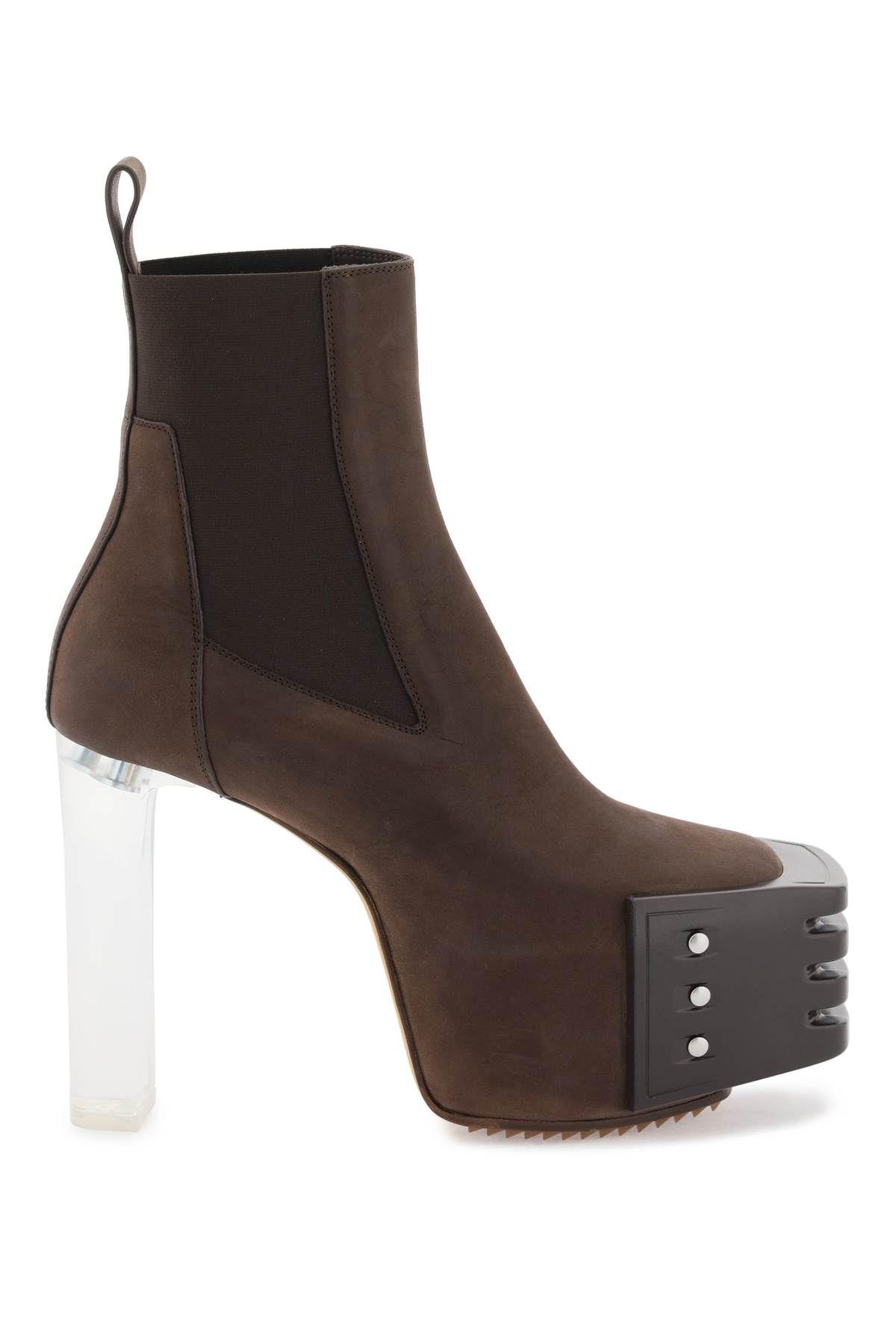 Rick Owens RICK OWENS platform heeled ankle boots