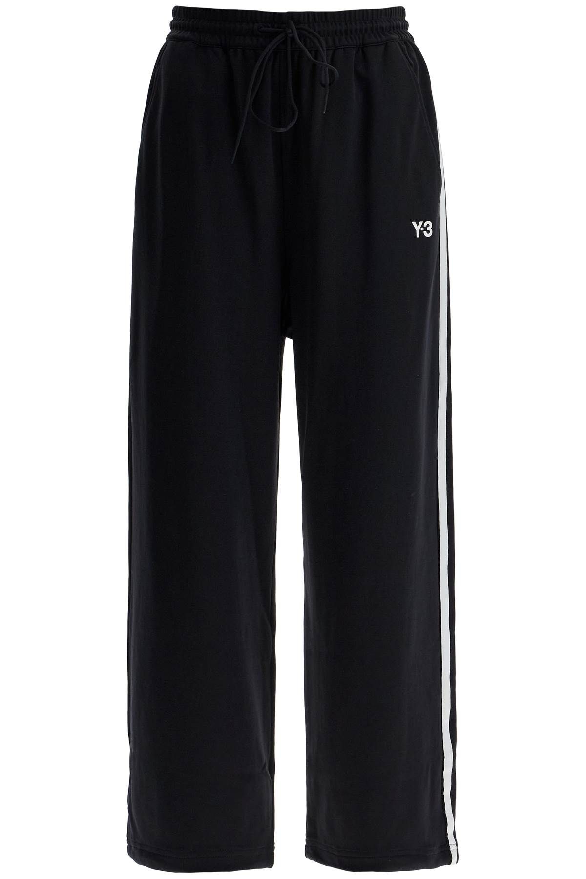 Y-3 Y-3 cropped wide-leg joggers with