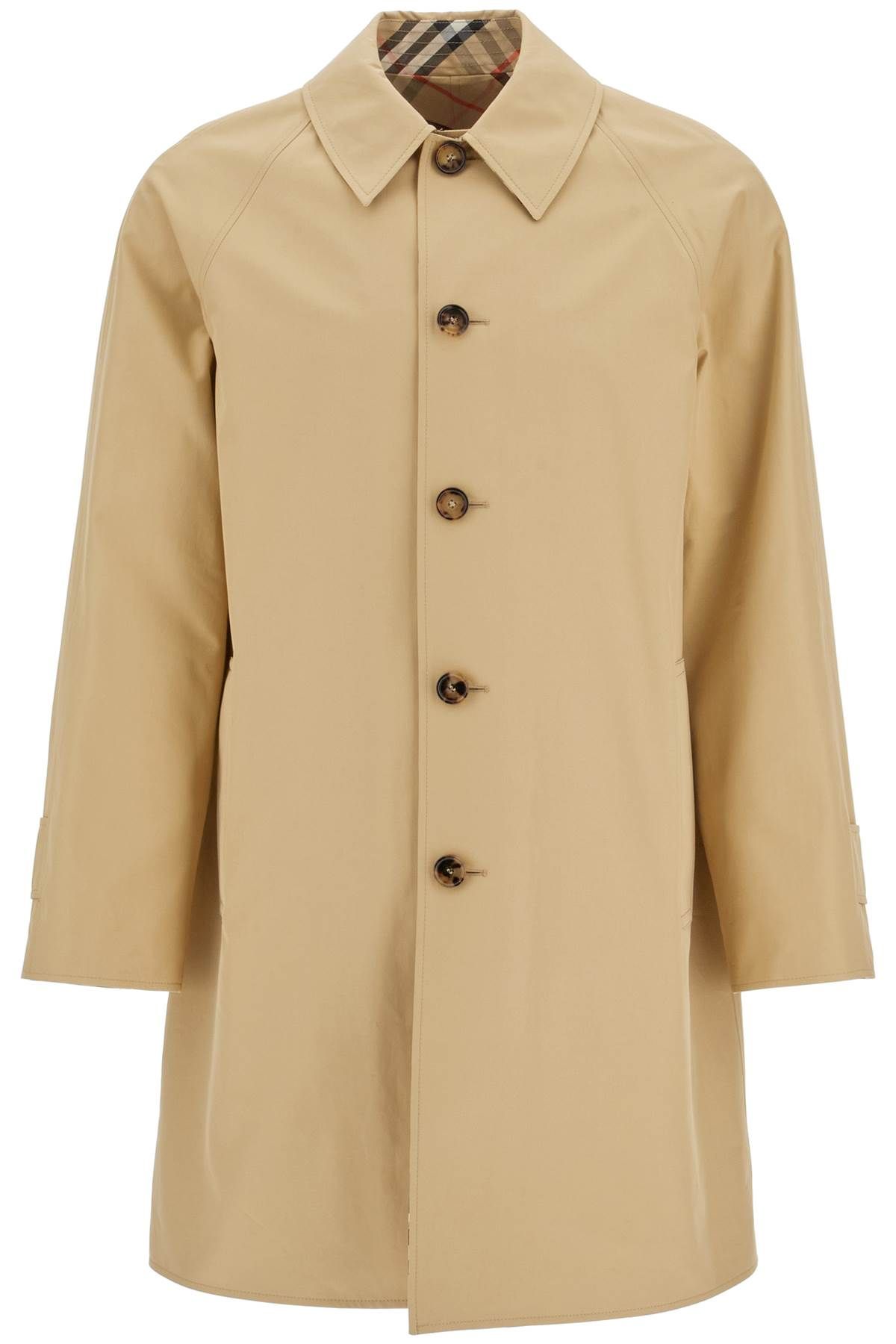 Burberry BURBERRY reversible gabardine car coat