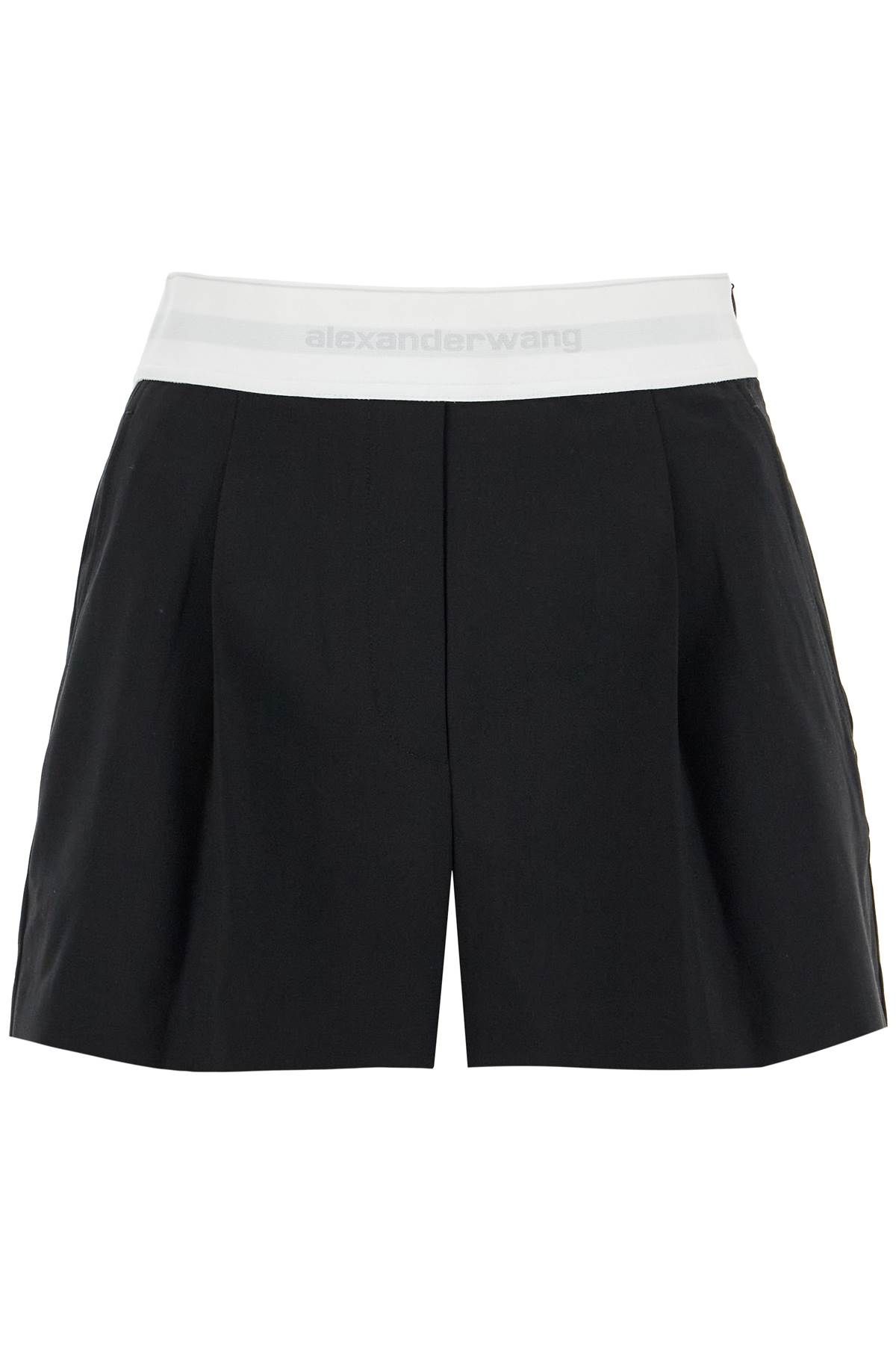 Alexander Wang ALEXANDER WANG pleated shorts with branded band