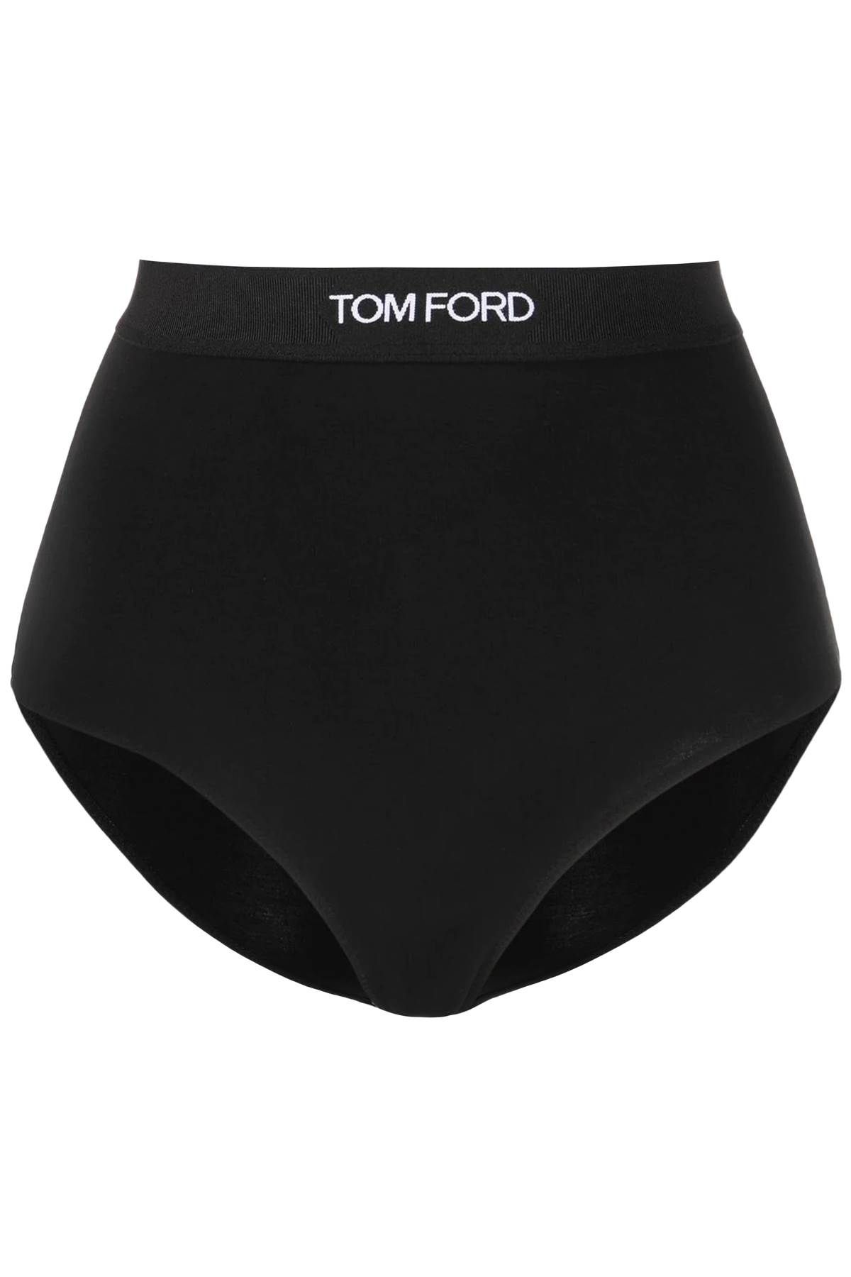 Tom Ford TOM FORD high-waisted underwear briefs with logo band