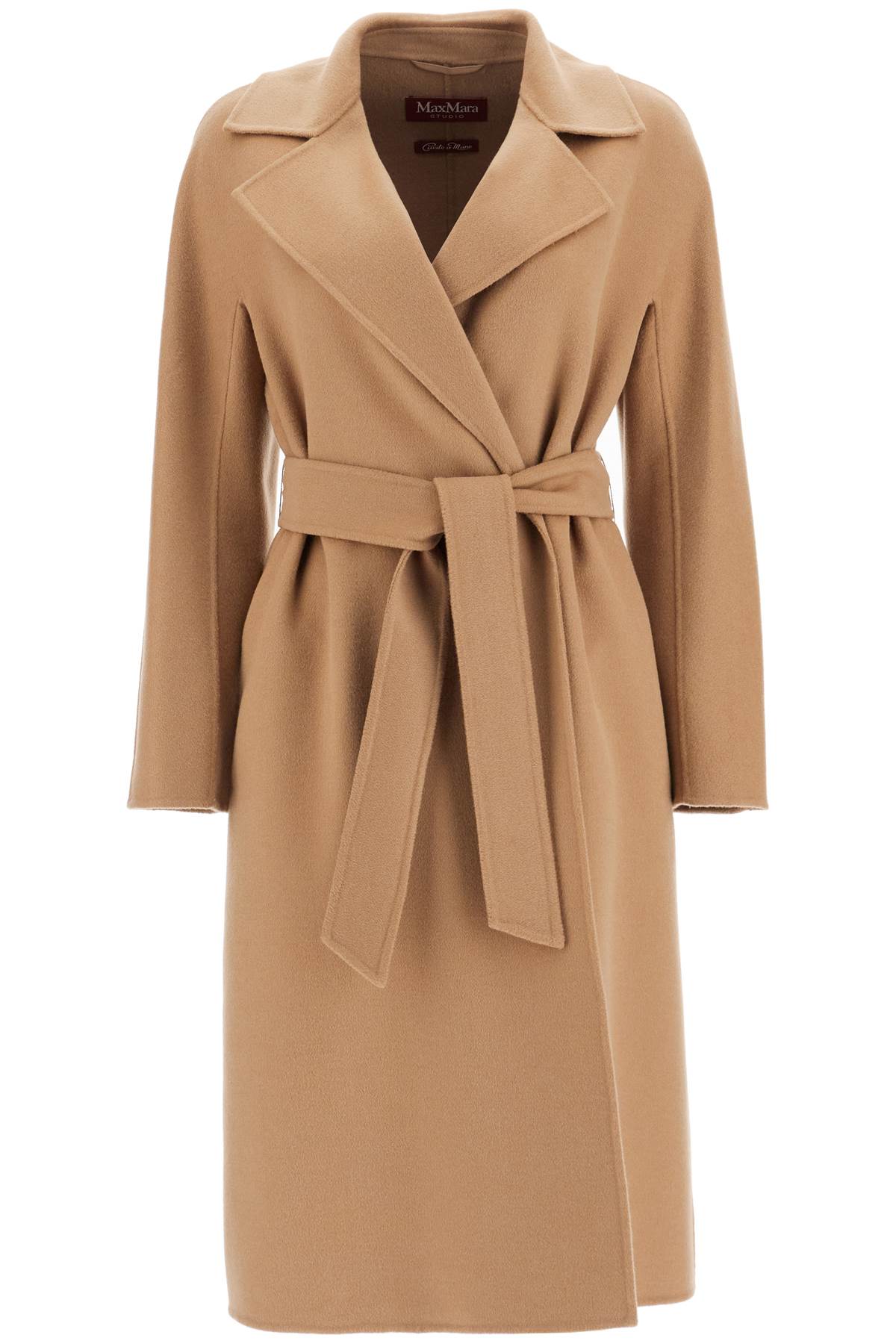 MAX MARA STUDIO MAX MARA STUDIO 'cles' wrap coat