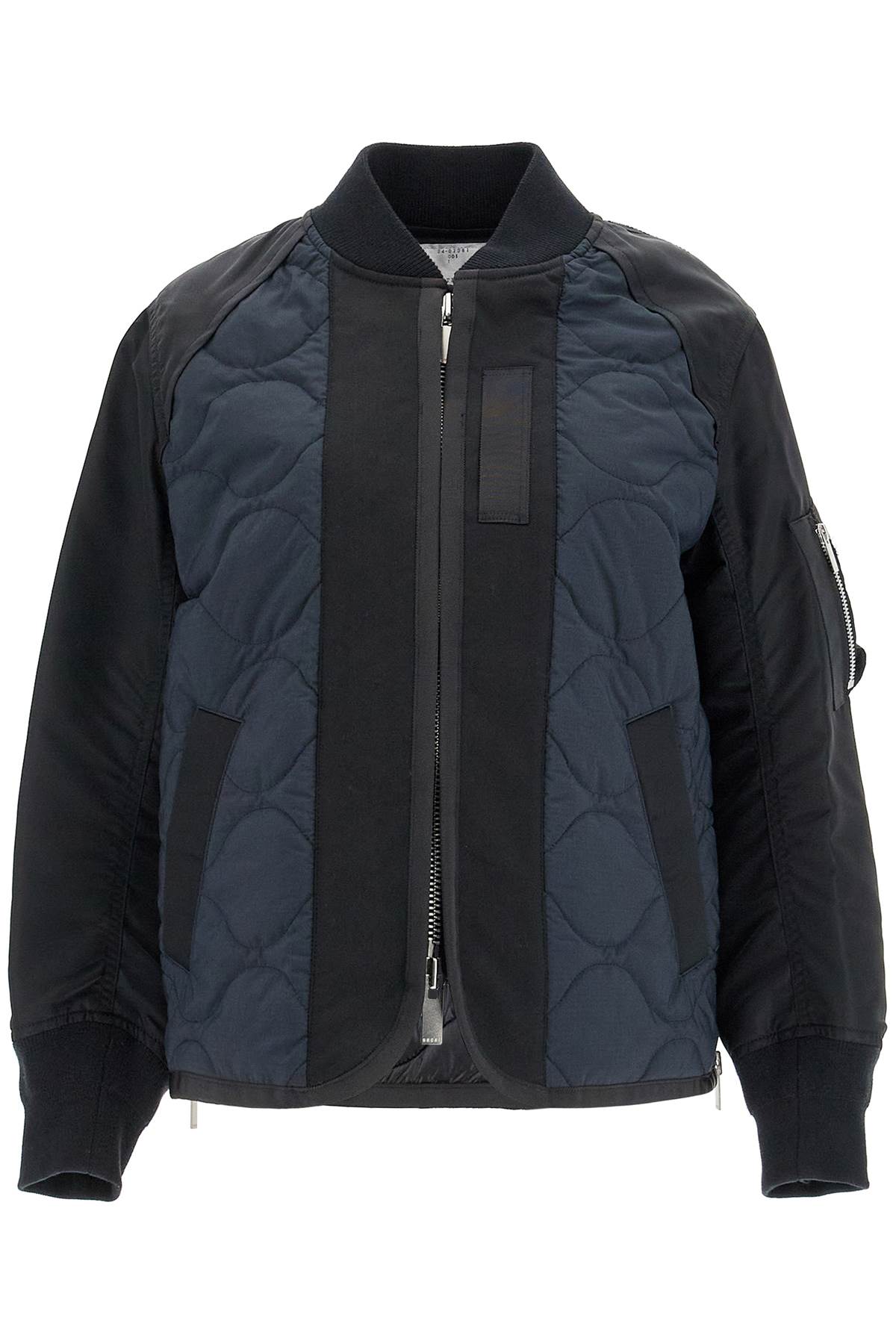 Sacai SACAI hybrid nylon and ripstop jacket