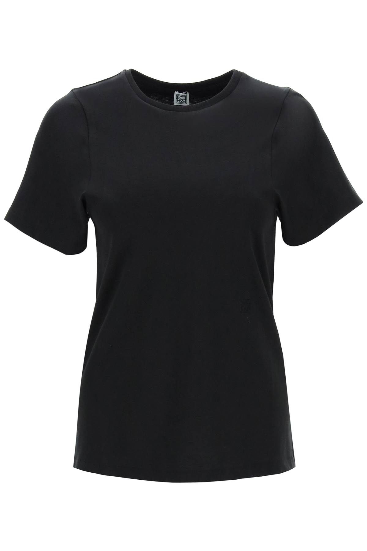 Toteme TOTEME curved seam t-shirt