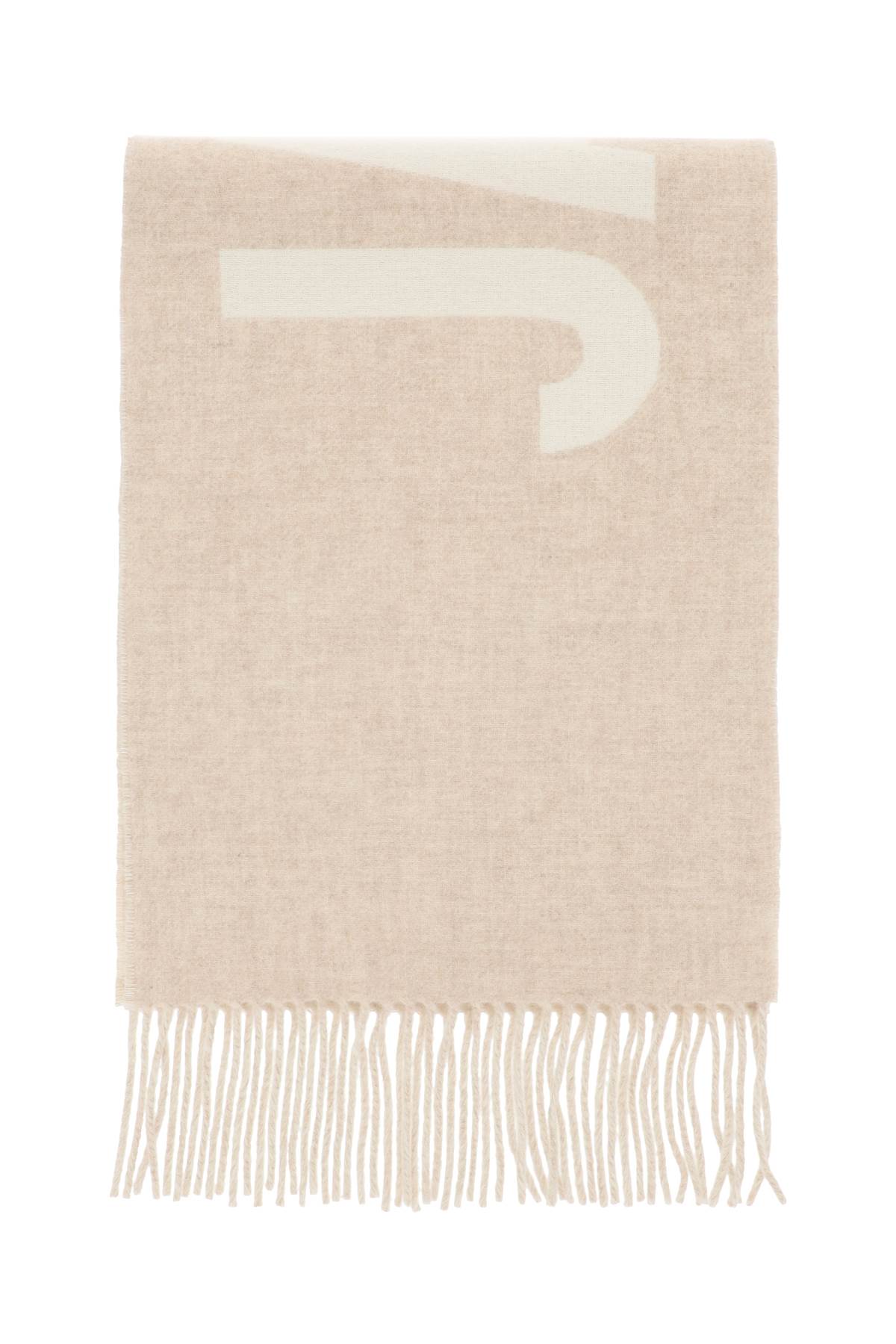 Jacquemus JACQUEMUS logo wool scarf