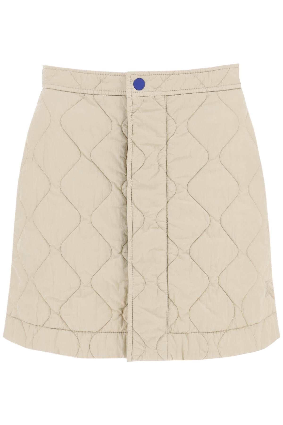 Burberry BURBERRY quilted mini skirt