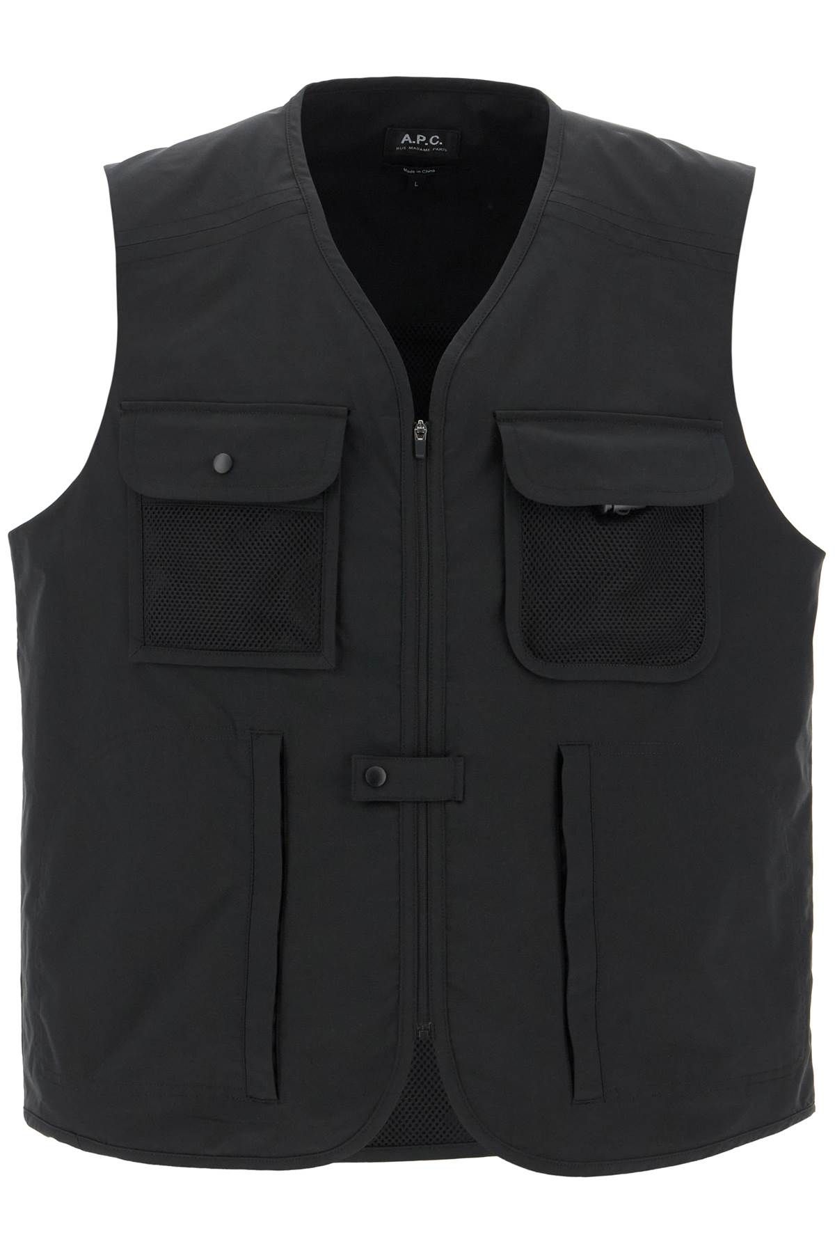 A.P.C. A. P.C. "alban technical fabric vest for