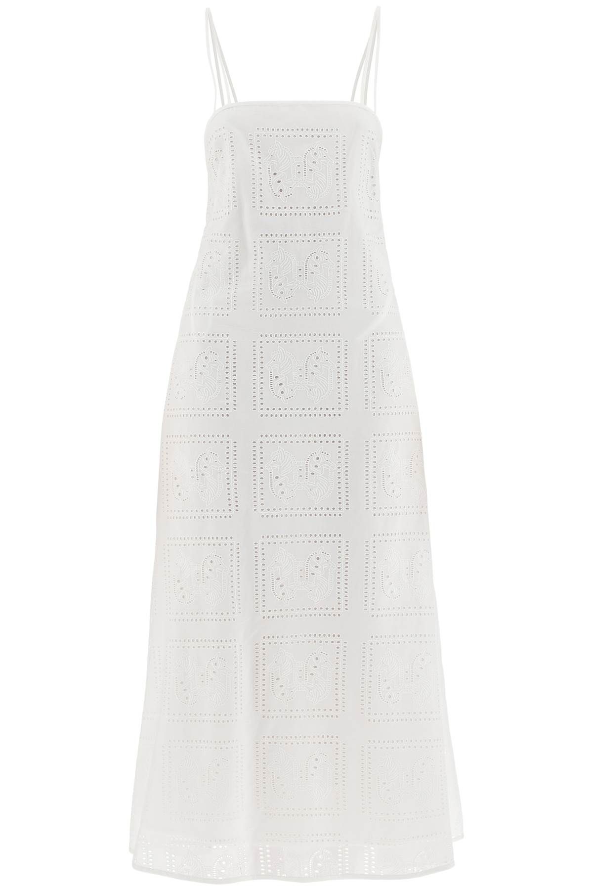 Tory Burch TORY BURCH midi lace dress in seven