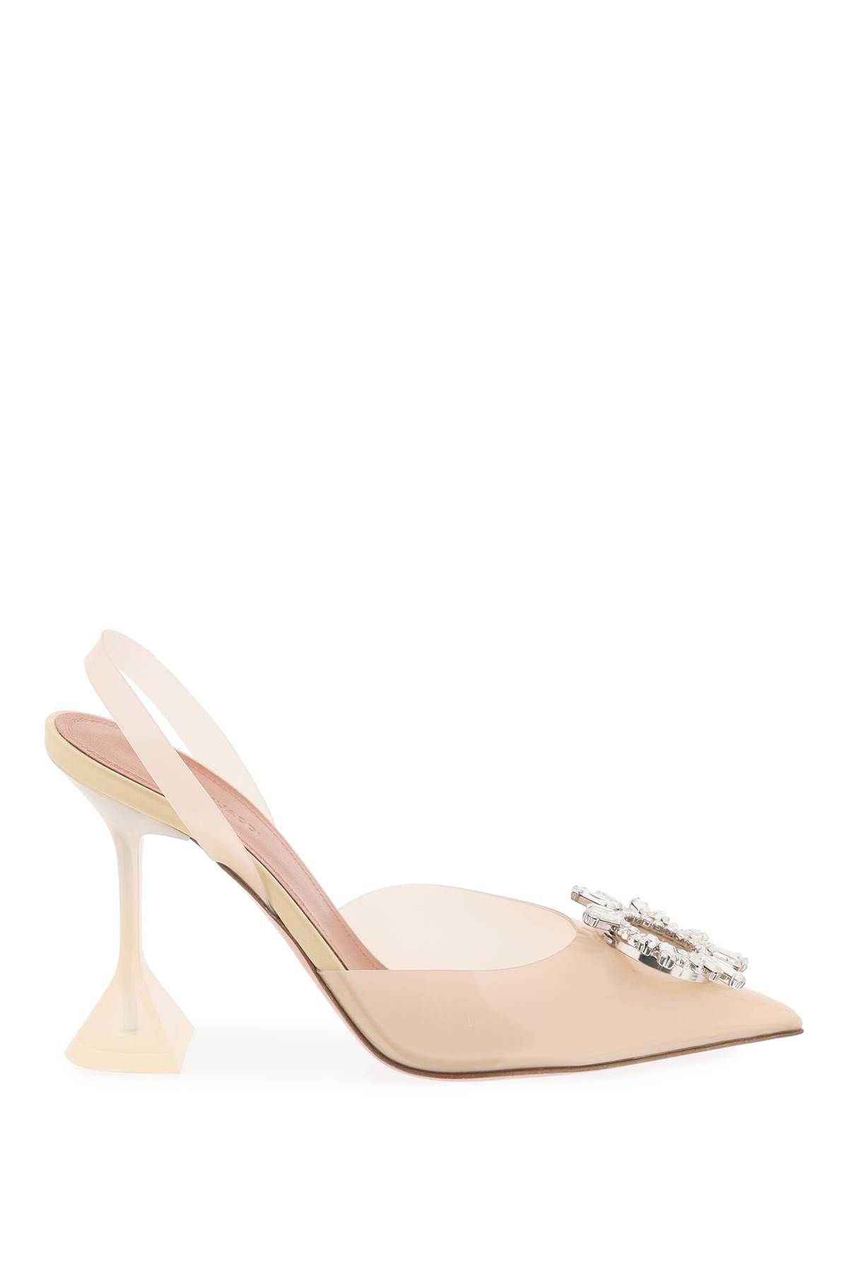 Amina Muaddi AMINA MUADDI pvc begum slingback pumps