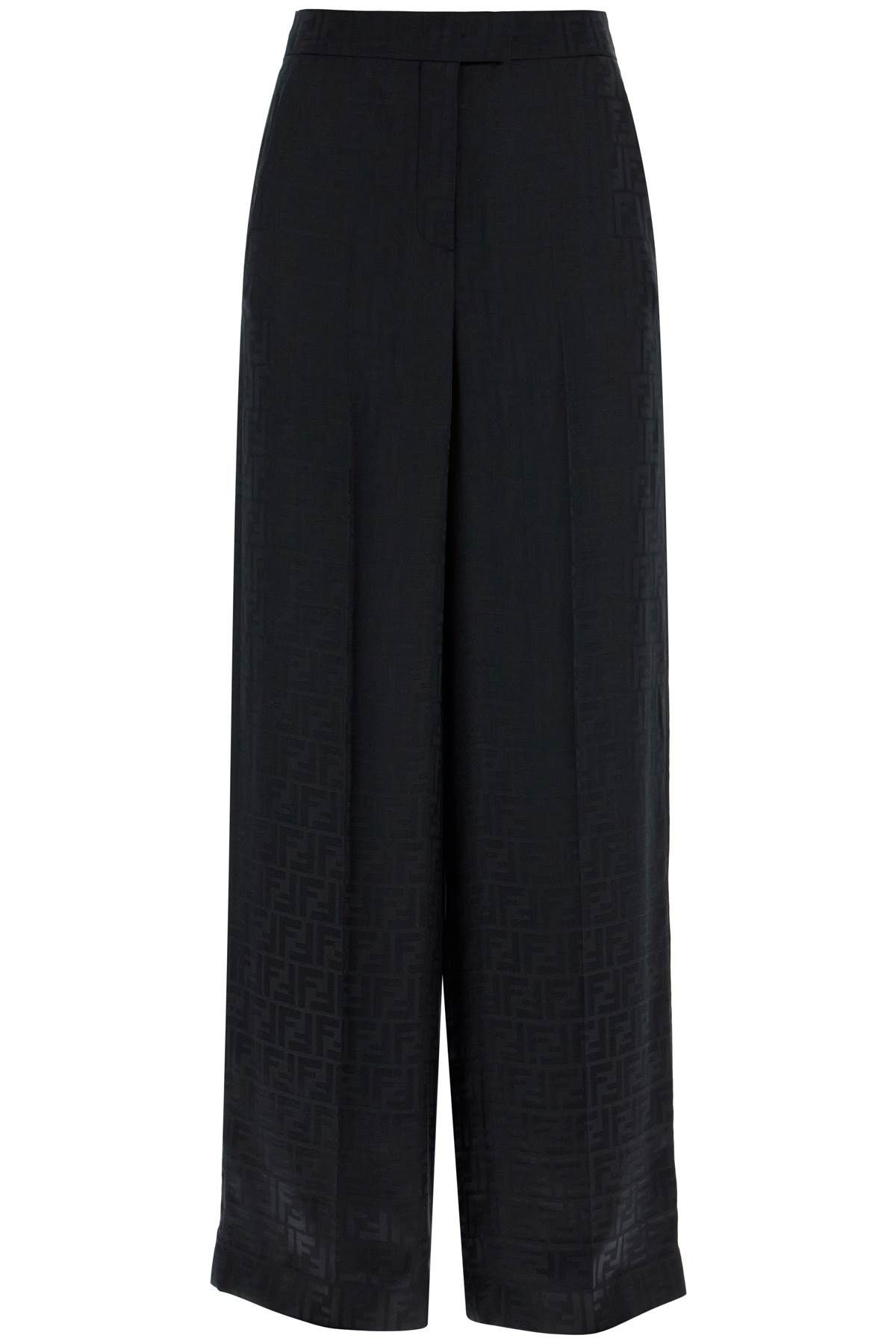 FENDI FENDI atonnsatin crepe ff pants