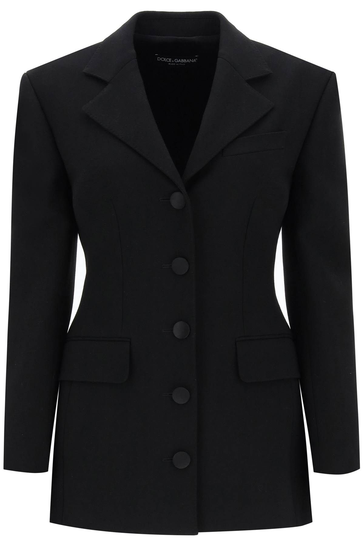 Dolce & Gabbana DOLCE & GABBANA dolce jacket in wool cady