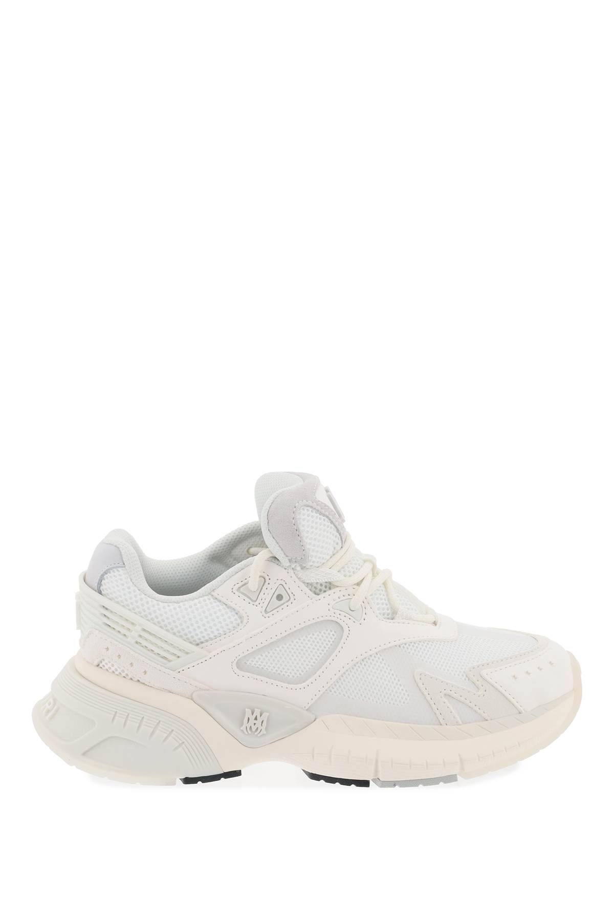 Amiri AMIRI mesh and leather ma sneakers in 9