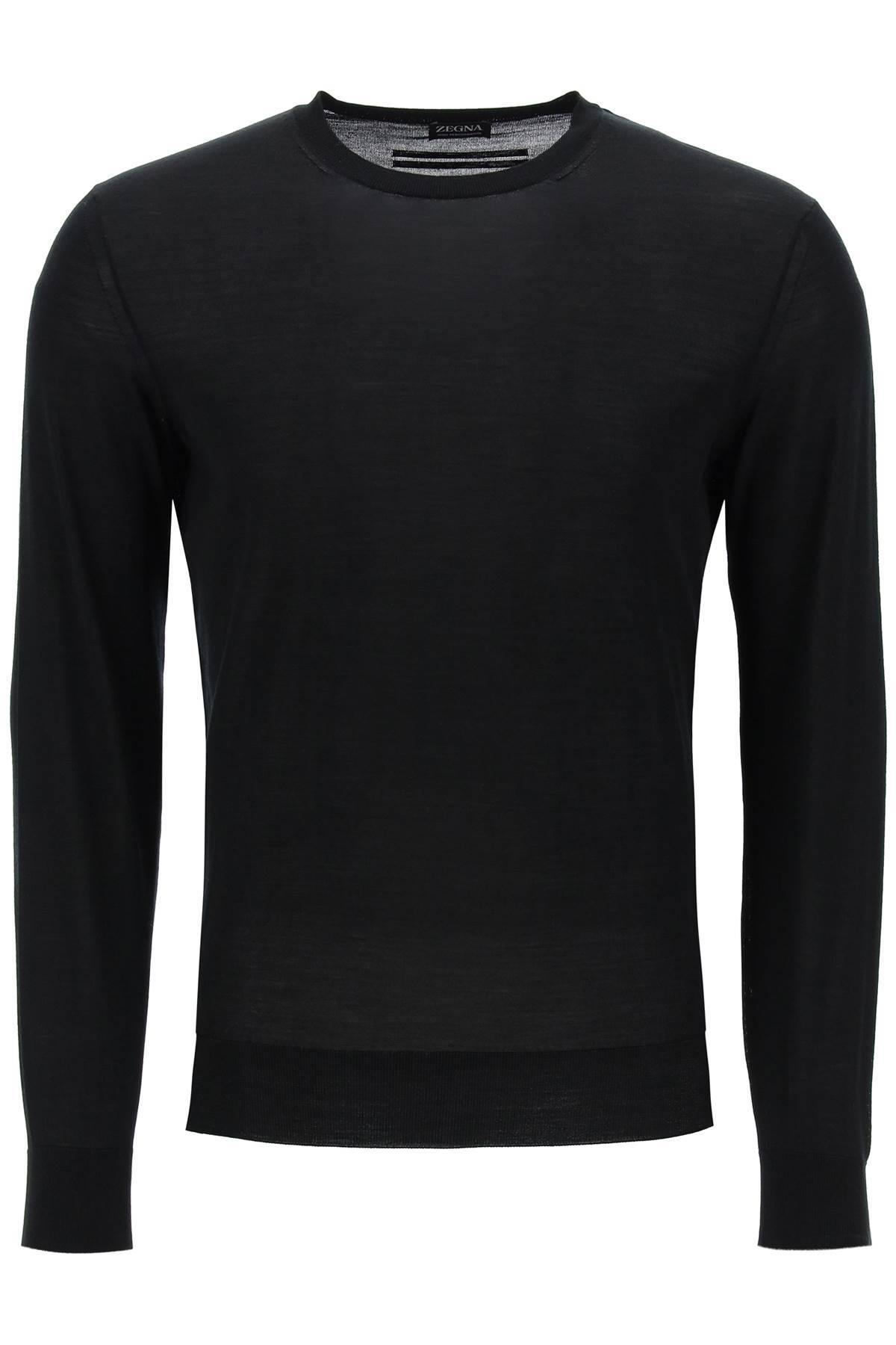 zegna ZEGNA crew-neck sweater in pure wool