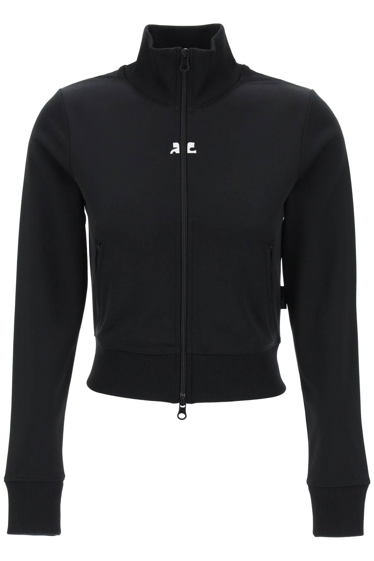 Courrèges COURREGES interlock jersey track jacket for athletic