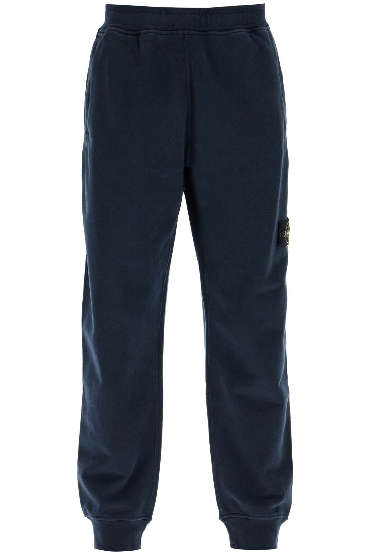 Stone Island STONE ISLAND heavy jersey sports pants for active wear